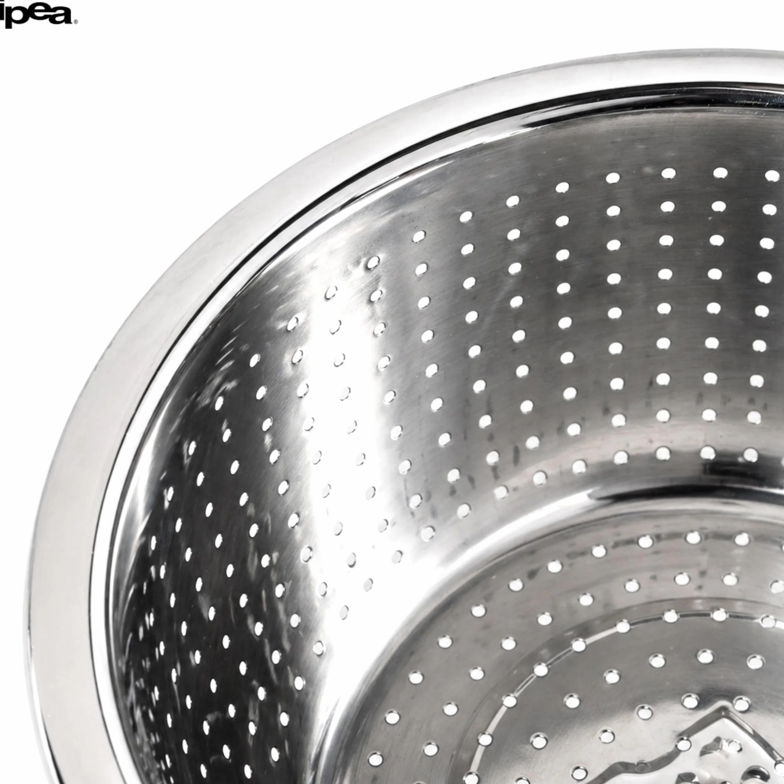 Scolapasta 24 cm Acciaio Inox Professionale - Colapasta per Pasta e Verdura - Lavastoviglie