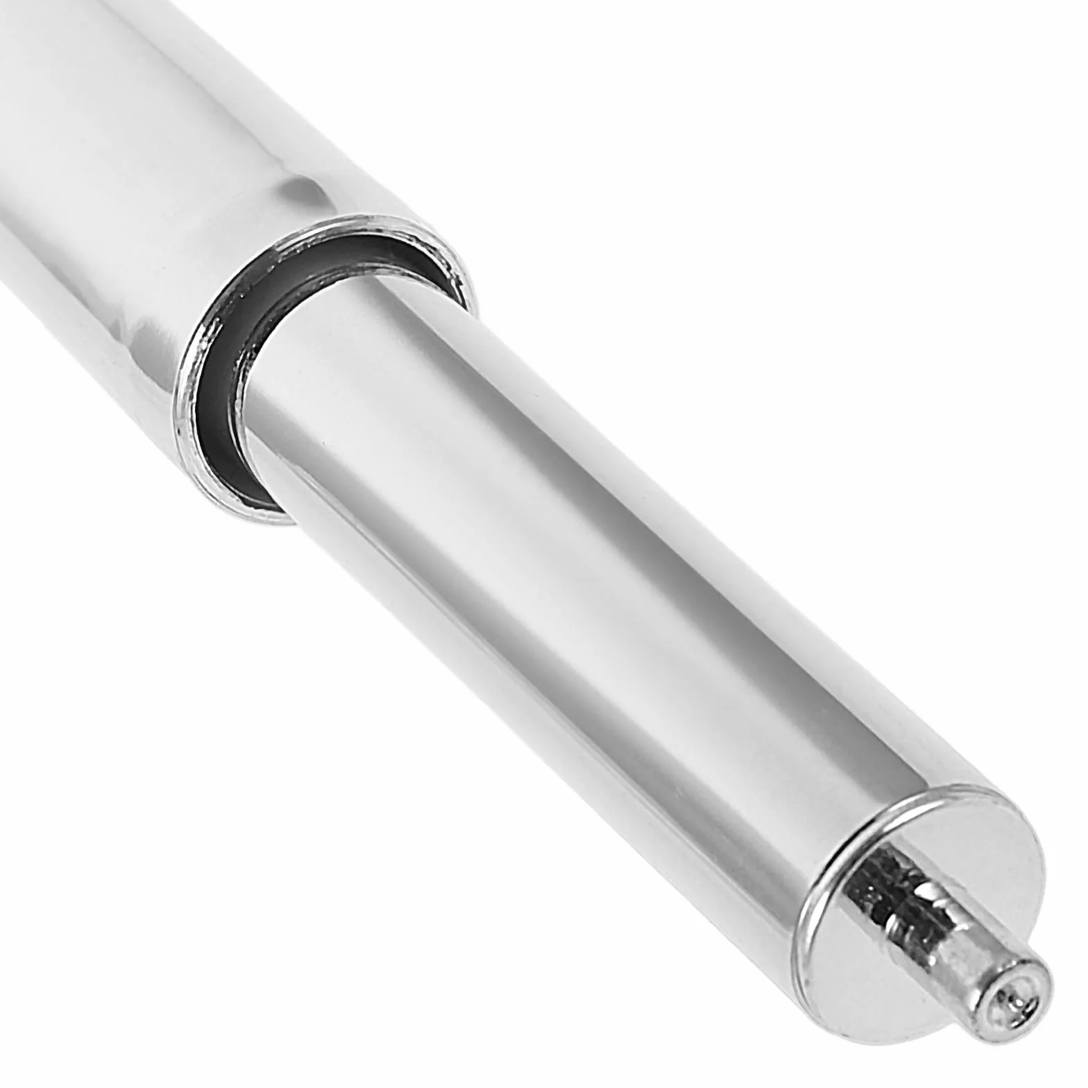 PRETYZOOM Asse Portarotolo Carta Igienica in Plastica Design Retrattile, Asta Stabile e Compatta per Bagno e Casa, Ricambio Resistente Argento