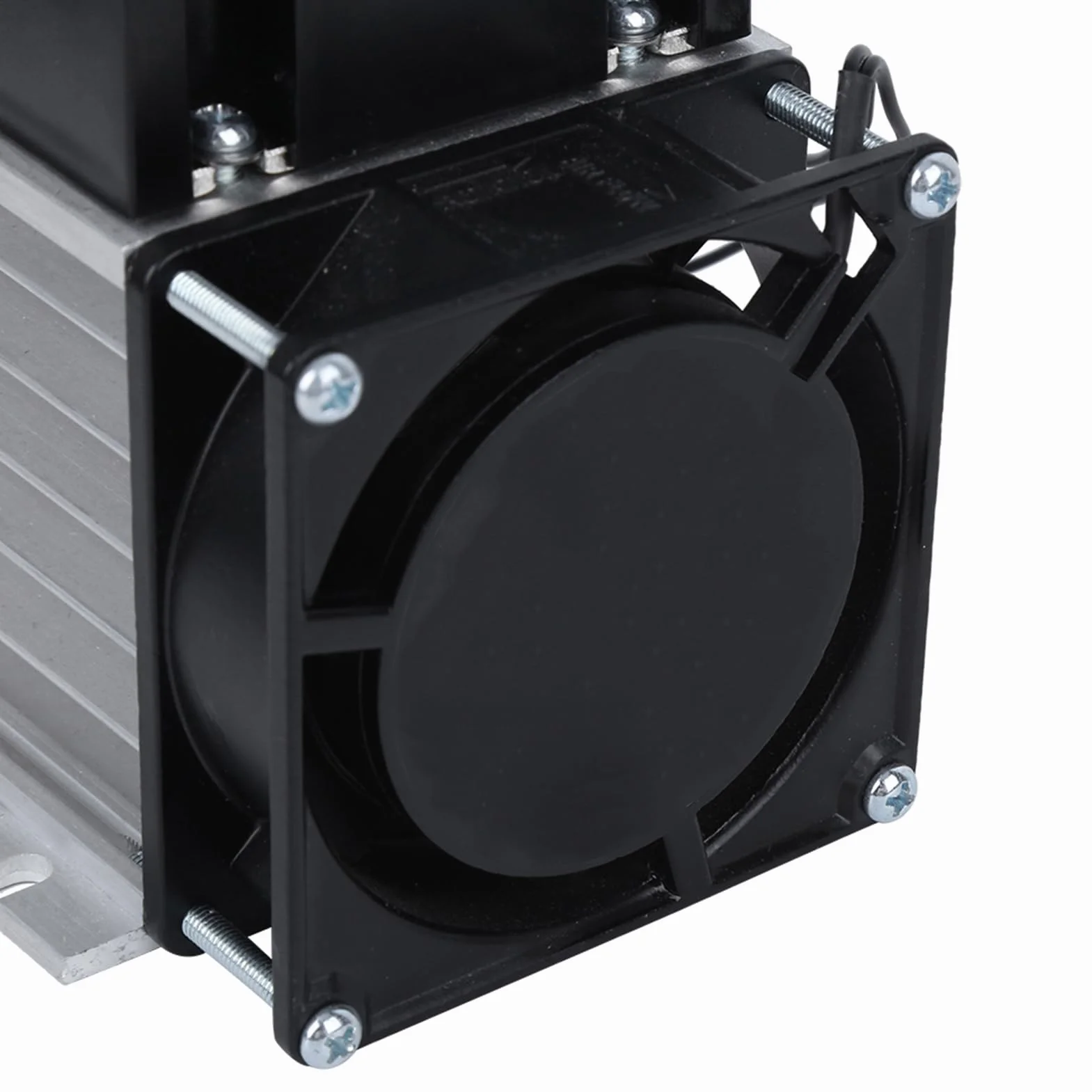 SSR-100WA-R (4KW) Scheda di Avviamento del Motore, Motorino di Avviamento Dolce Monofase a 2 Fasi Accessorio di Controllo Industriale Inferiore in Ottone per Pompa Dell'acqua(Modulo + radiatore)