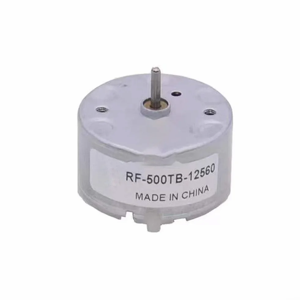Motore DC RF 500TB 12560 per dispositivi di allarme e macchine spray, ampia compatibilità di tensione (3 V 12 V), prestazioni di funzionamento fluido