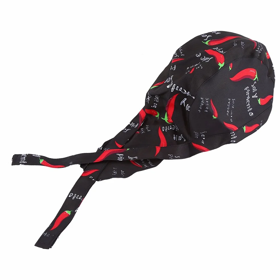Vikye Pirate Headscarf, Pirat Cappello Cuoco Cucina Panno Ristorante Cameriere Cappelli Catering Copricapo (Pepe)