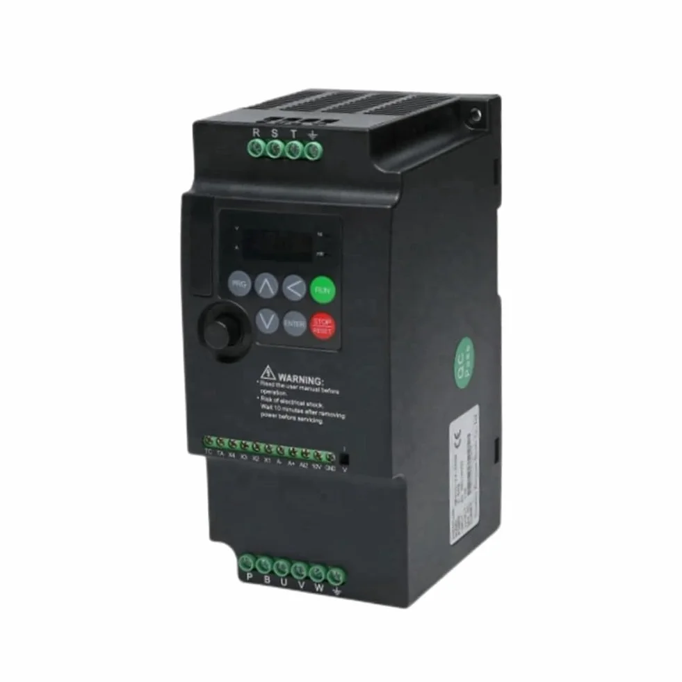 Invertitore di frequenza da 220 V a 380 V VFD ingresso monofase uscita trifase inverter 5,5 KW controllo motore