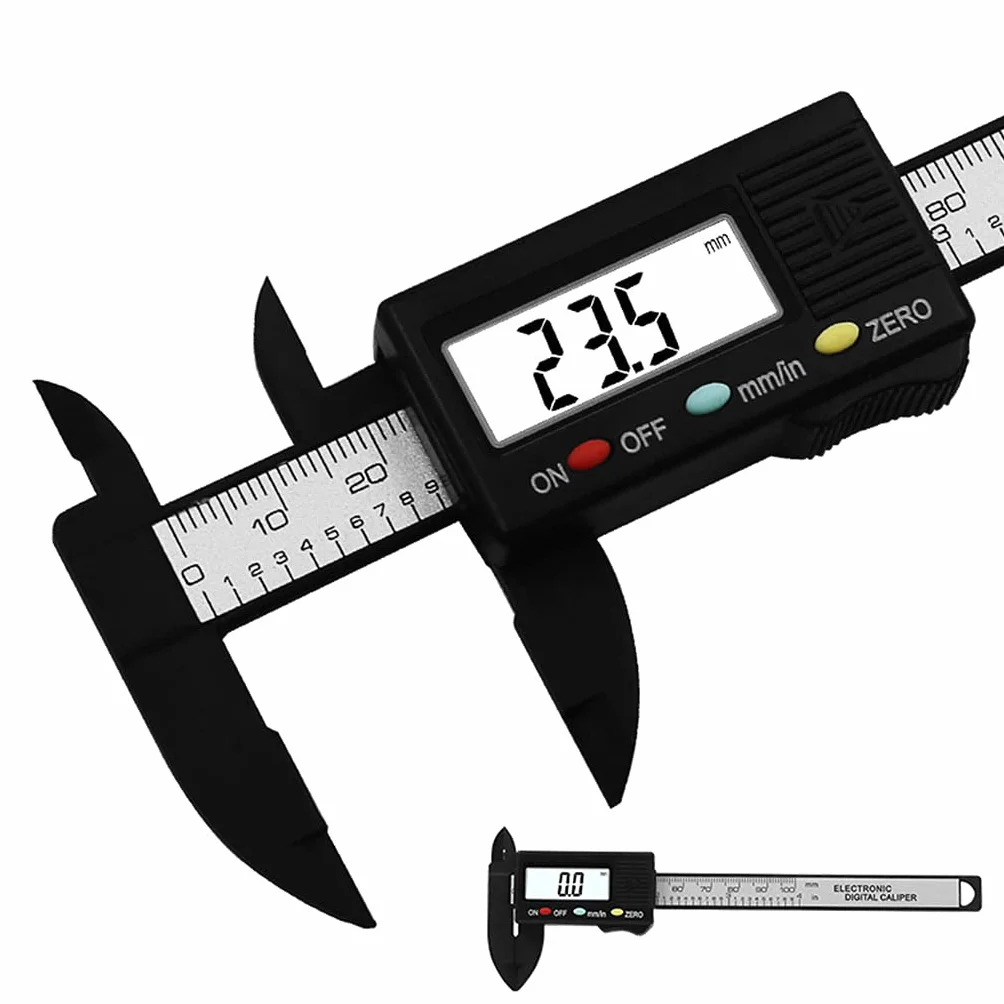Elettronico Digitale Vernier Calibro 0-100mm Strumento di Misurazione per Gioielli Righello Digitale