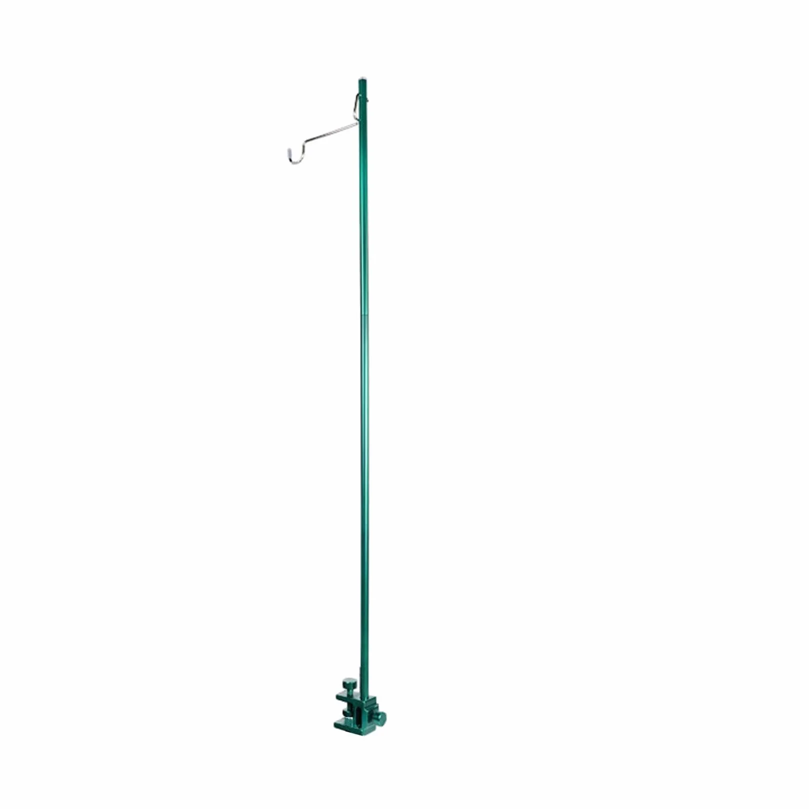 Supporto per infusione pieghevole Medical Liquid Hook Rack in alluminio per casa/ospedale/clinica, supporto portatile per infusione con pratica confezione (verde scuro)