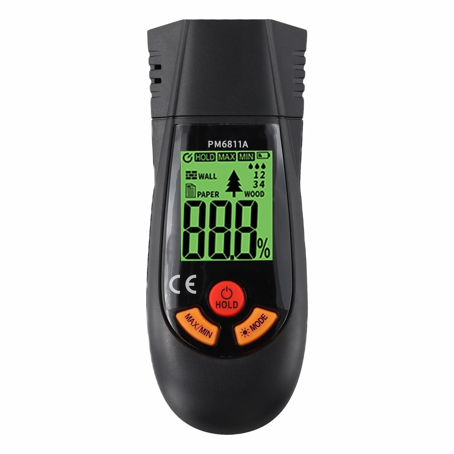 Misuratore di umidità per legno PM6811A 3 indicatori rilevazione rapida
