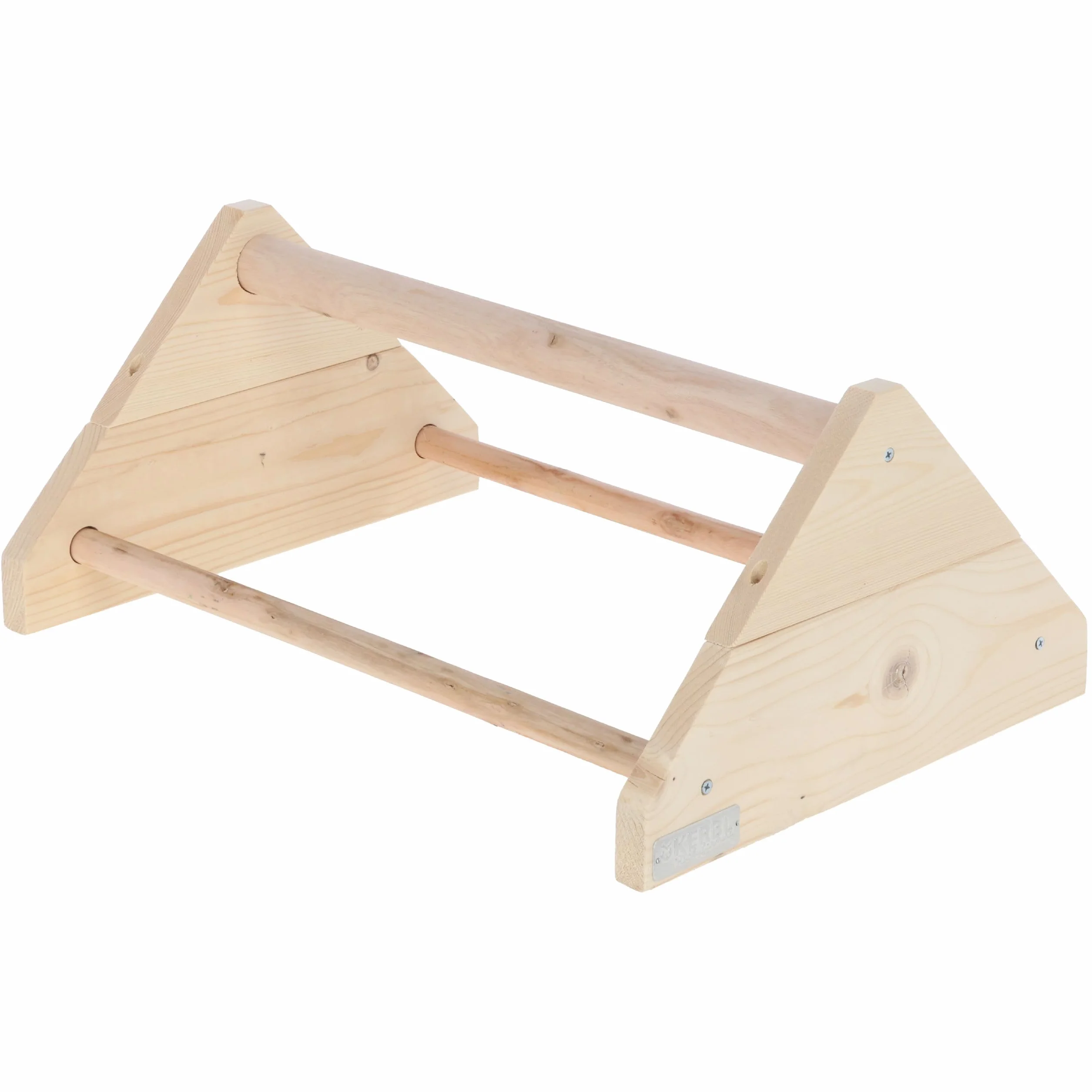 Kerbl Trespolo per polli 56x40x25cm Legno Rotondo