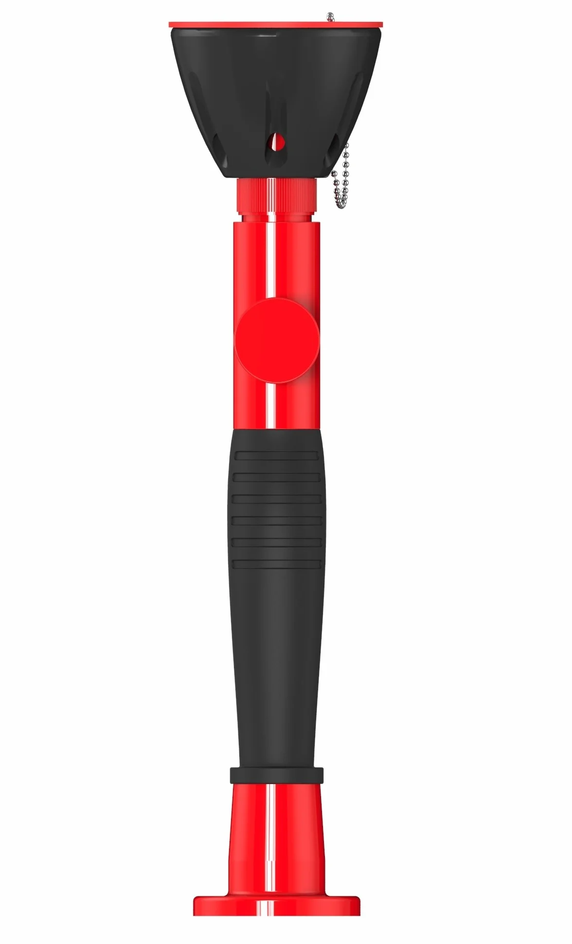 D-AR Doccia oculare d’emergenza certificata DIN 75 mm x 260 mm rosso