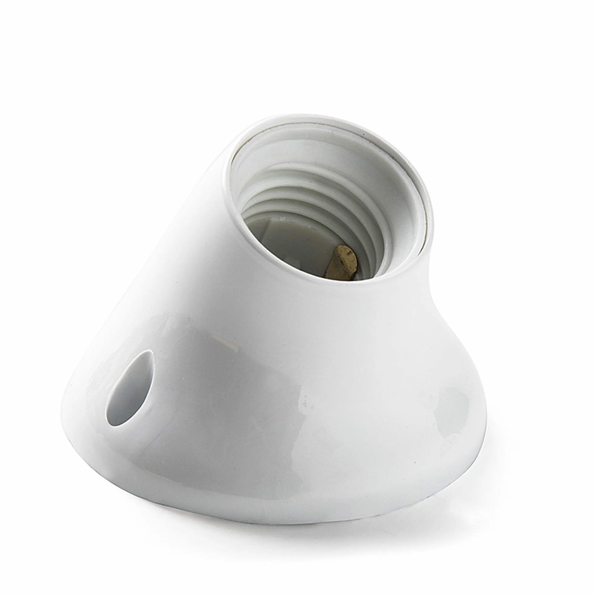 Famatel 178 - Porta lampadine Curvo, attacco E-27 Famatel