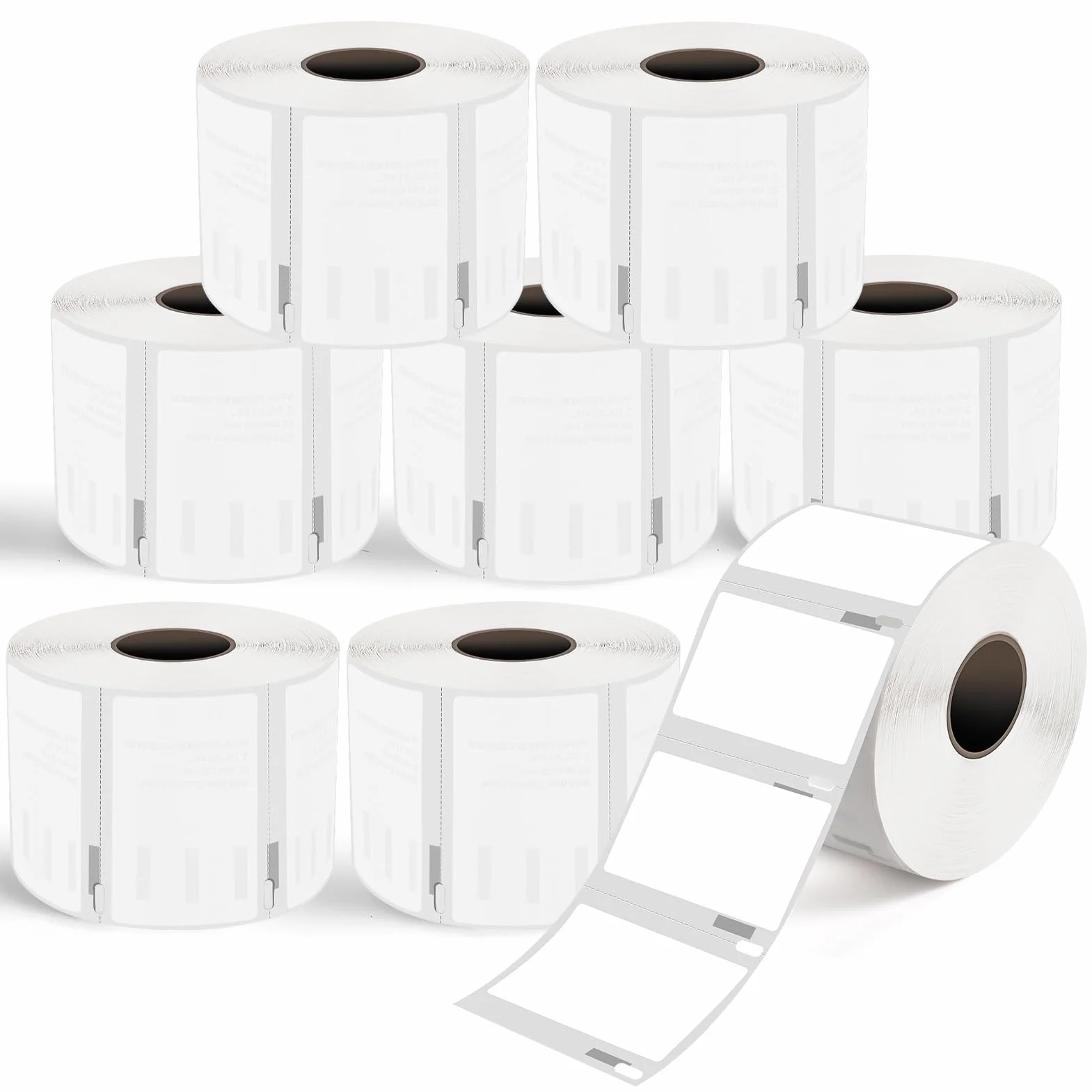 L LIKED 8 Rolls 57mm x 32mm Thermal Labels Compatible with Dymo 11354/30334 S0722540, Multi-Purpose Labels Compatible with Dymo Labelwriter 450, 4XL（1000 Per Roll）