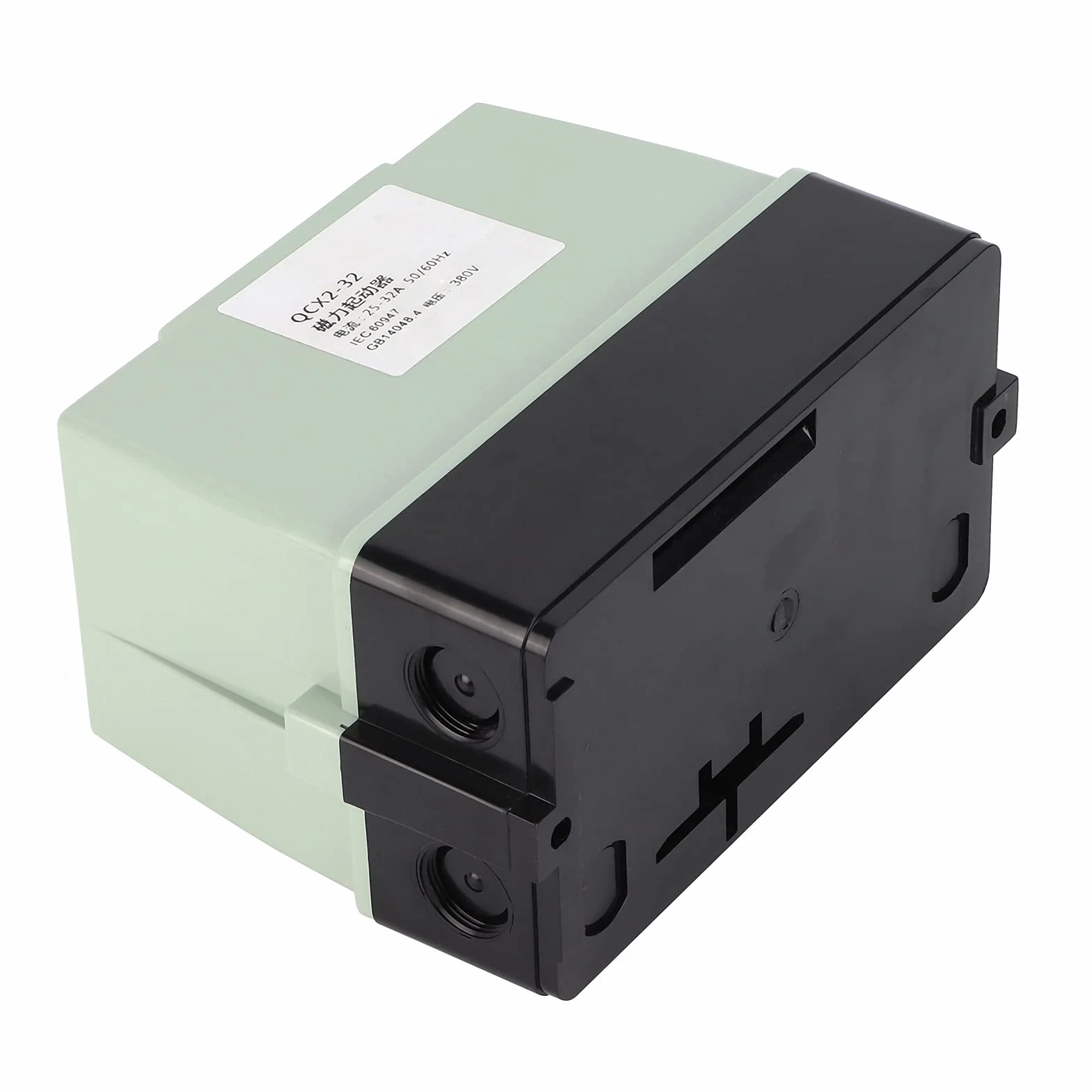 Avviatore Magnetico per Motore Asincrono Trifase, Interruttore Magnetico AC 380V 25-32A con Protezione Sovraccarico/perdita di Fase/guasto di Fase - Funzione di Avviamento Diretto