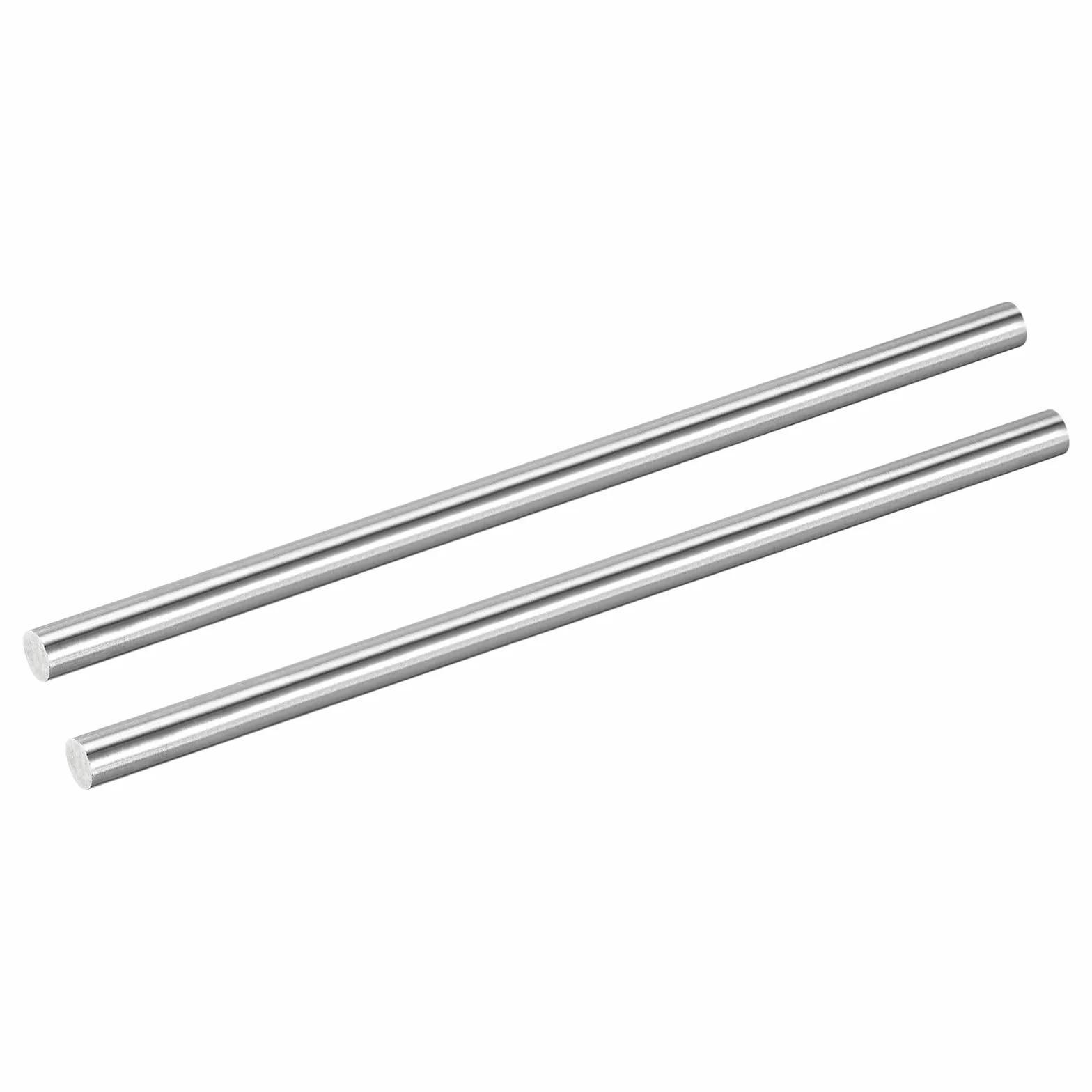 QUARKZMAN 2 Pezzi Barre In Acciaio Inox 304, 12mm x 356mm Albero Solido Rotondo In Metallo per Tornio Modellismo DIY