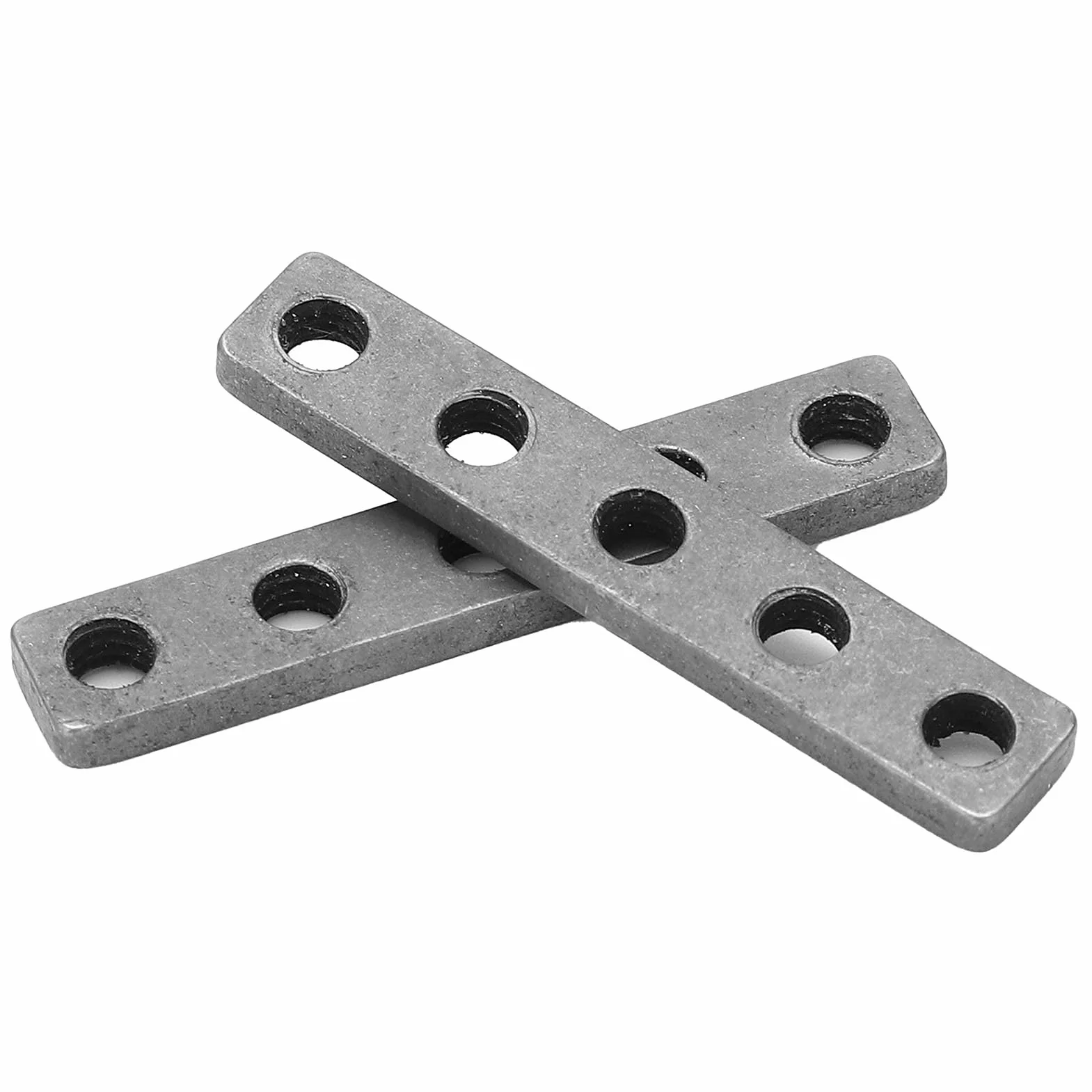 Fafeicy Piastra Filettata Acciaio Inossidabile M4X0,7mm 39x7x3mm Robot Industriali