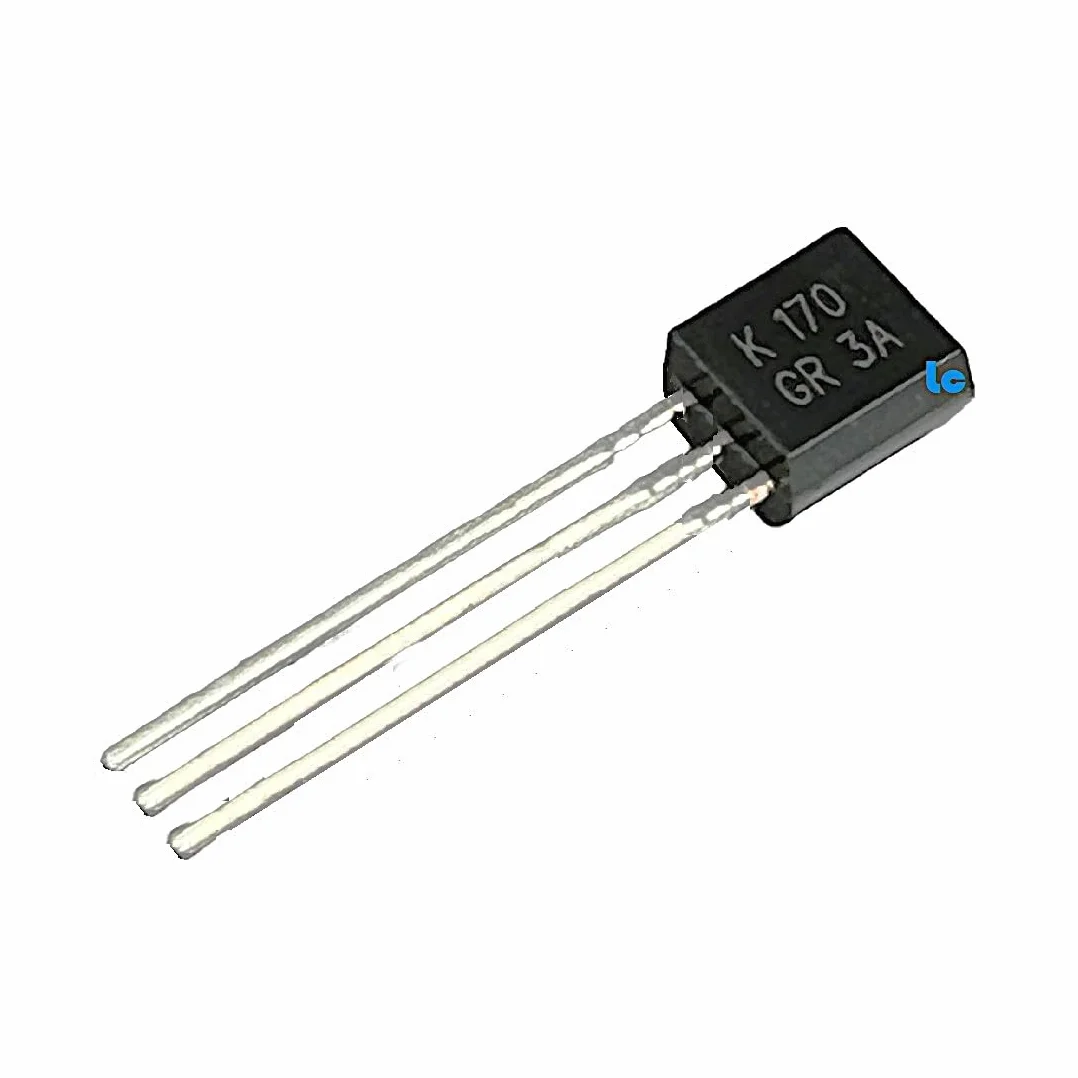 Transistor 2SK170-GR - 2SK170-BL - 2SK170 - Tipo JFET - Incapsulato TO-92 - Borsa da 5 pezzi