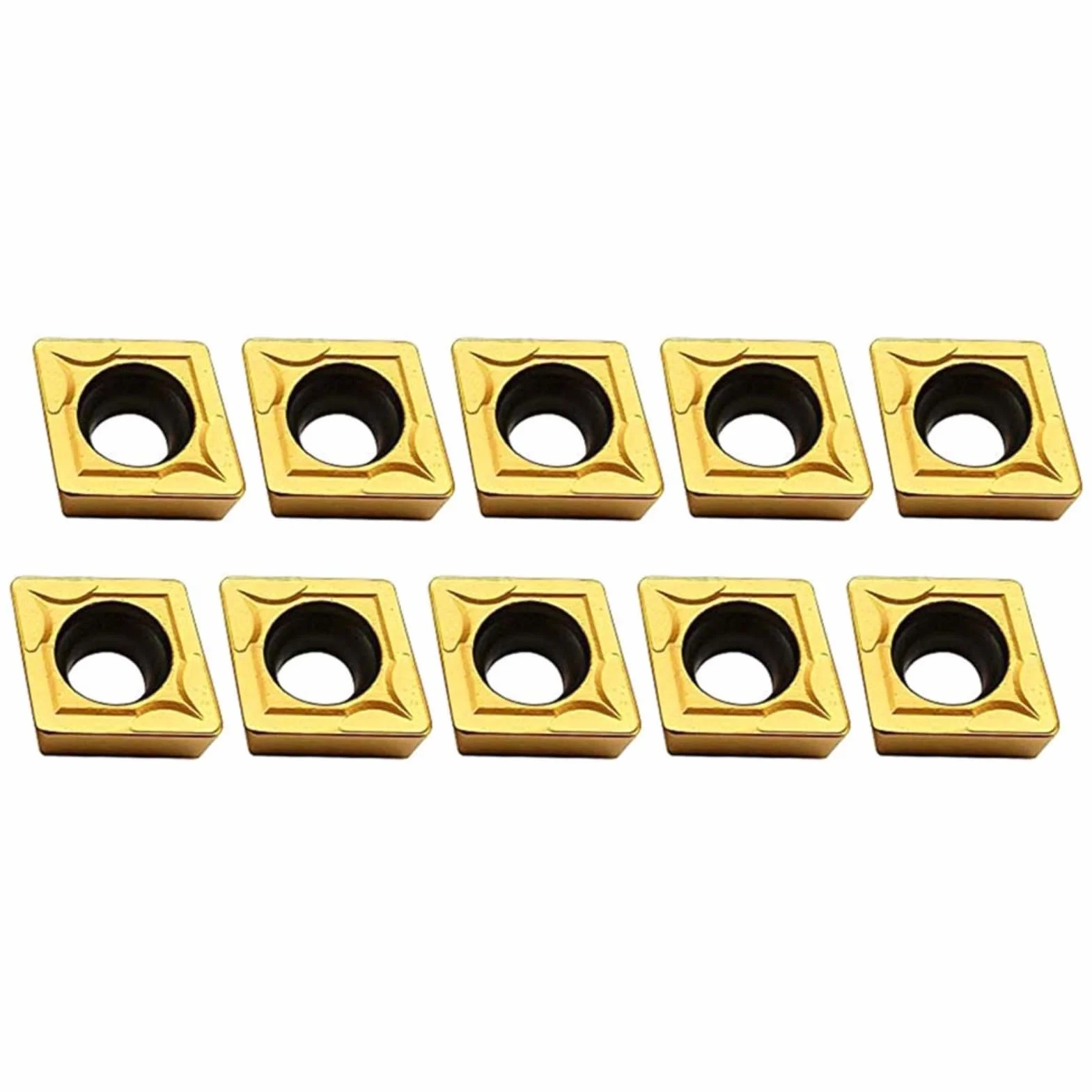 CCMT09T308 Inserto in carburo per tornitura CNC, punte triangolari indicizzabili per taglio metalli