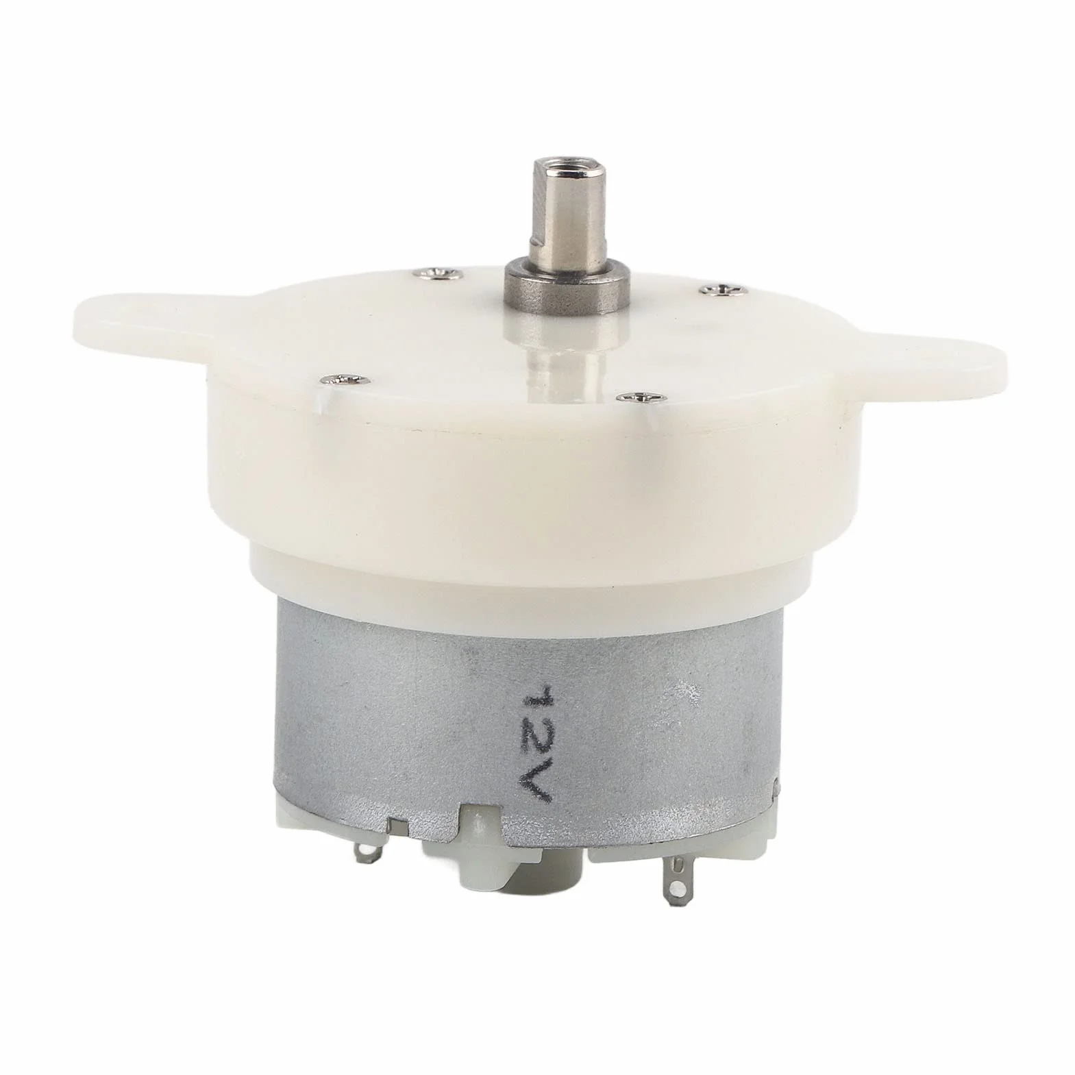 Motoriduttore in Miniatura 12V 10RPM, Motore Elettrico DC a Bassa Velocità, Rotazione Silenziosa, 59,2x40x15,5mm