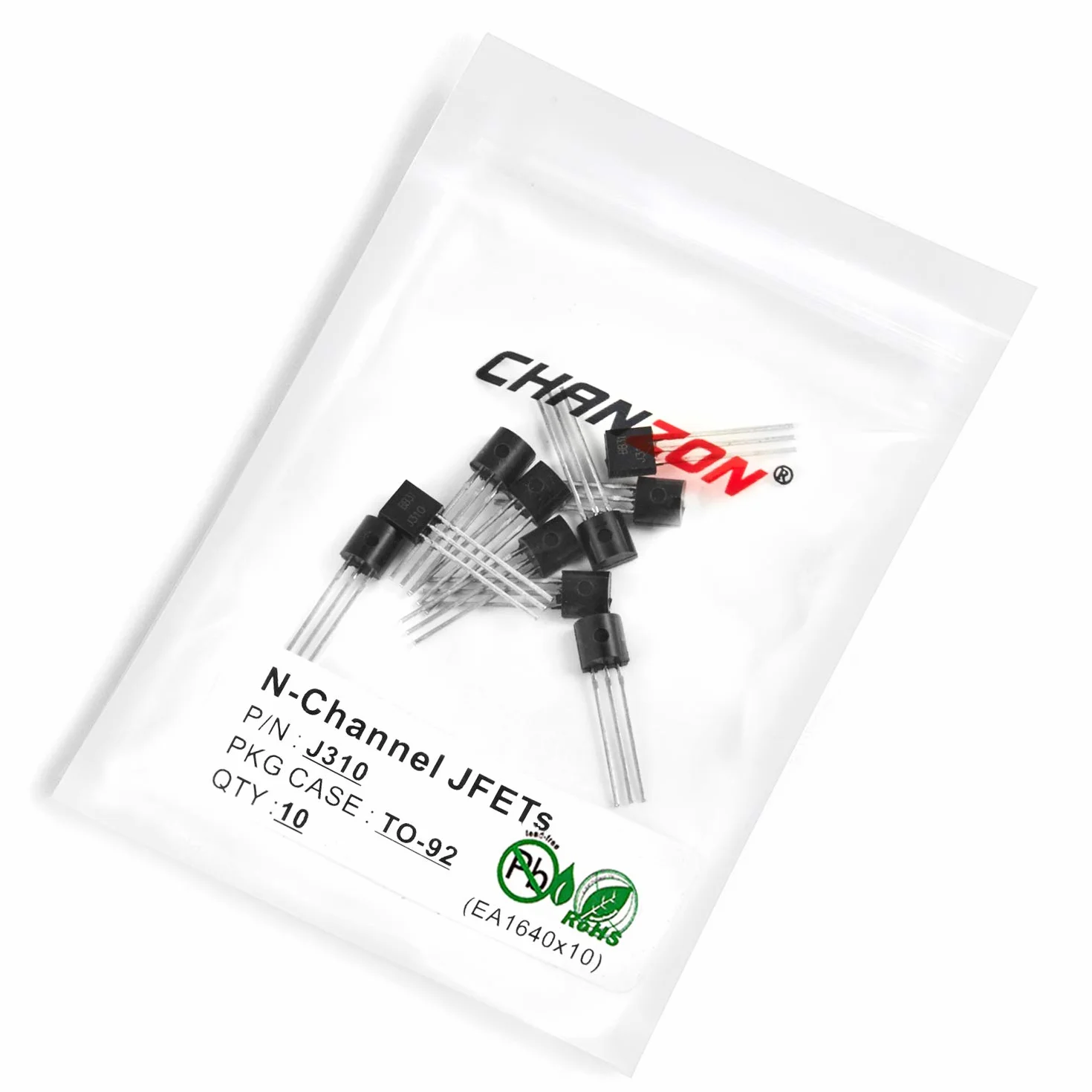 Chanzon - Transistor JFET a canale N J310 TO-92, 24 mA