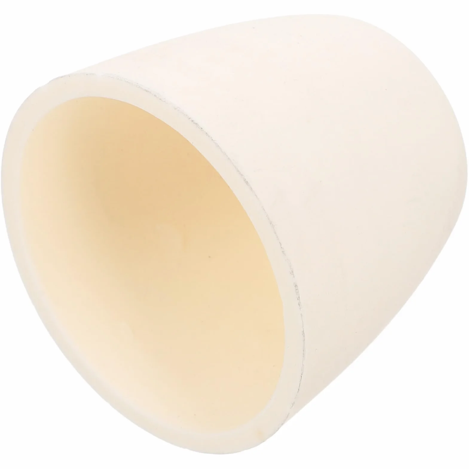 PLAFOPE Crogiolo Ceramico Resistente al Calore e All'usura in Ossido di Alluminio 99% Adatto per Fusione e Analisi Scientifiche Capacità 10ml per Laboratorio e Ricerca