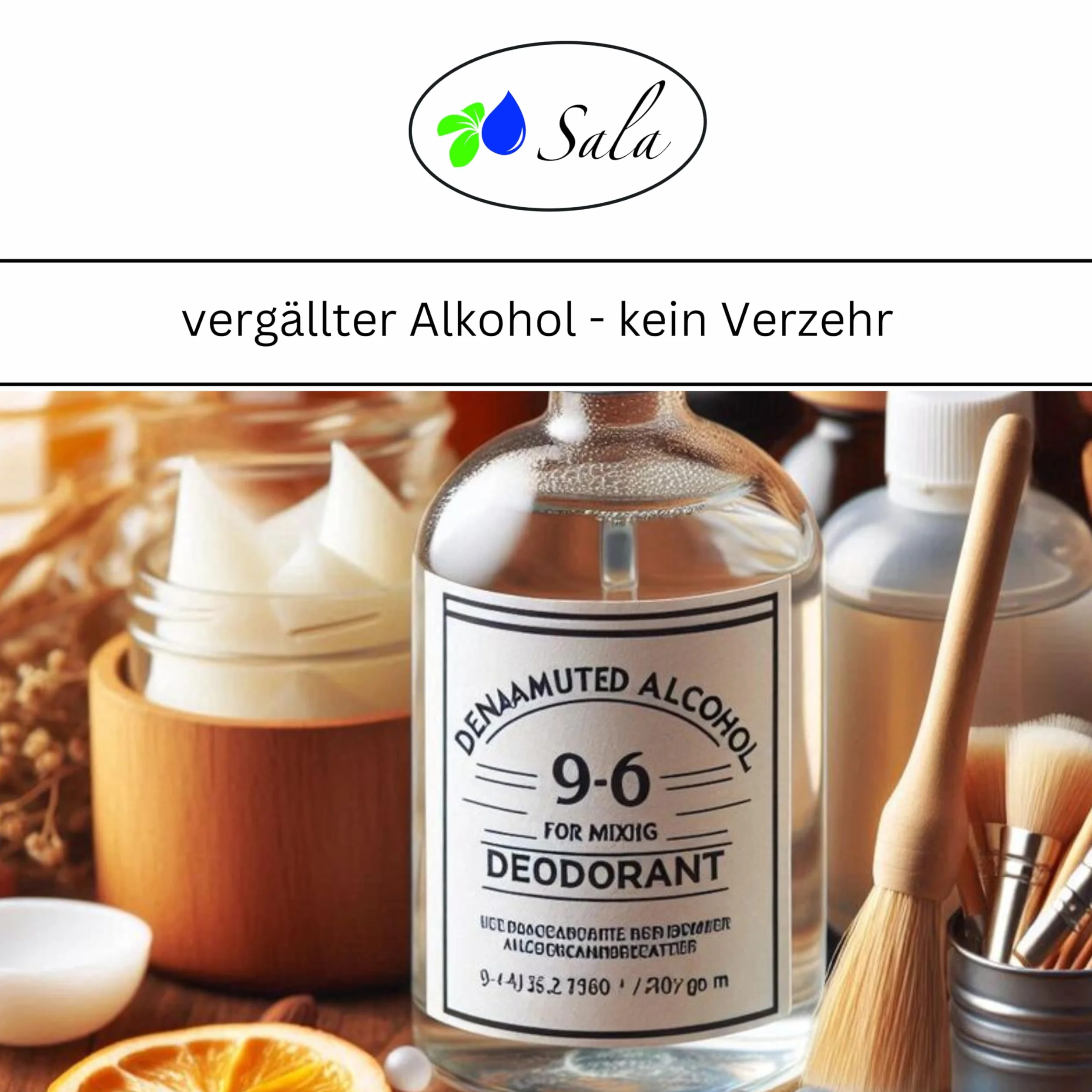 Sala Acqua base cosmetica 96% alcool 1 litro 1000 ml