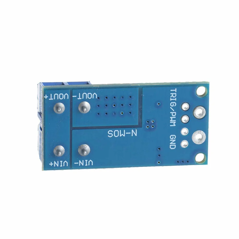 Doppio Interruttore MOSFET ad Alta Potenza Trigger Switch Drive Module 5PCS DC 5V-36V 15A 400W