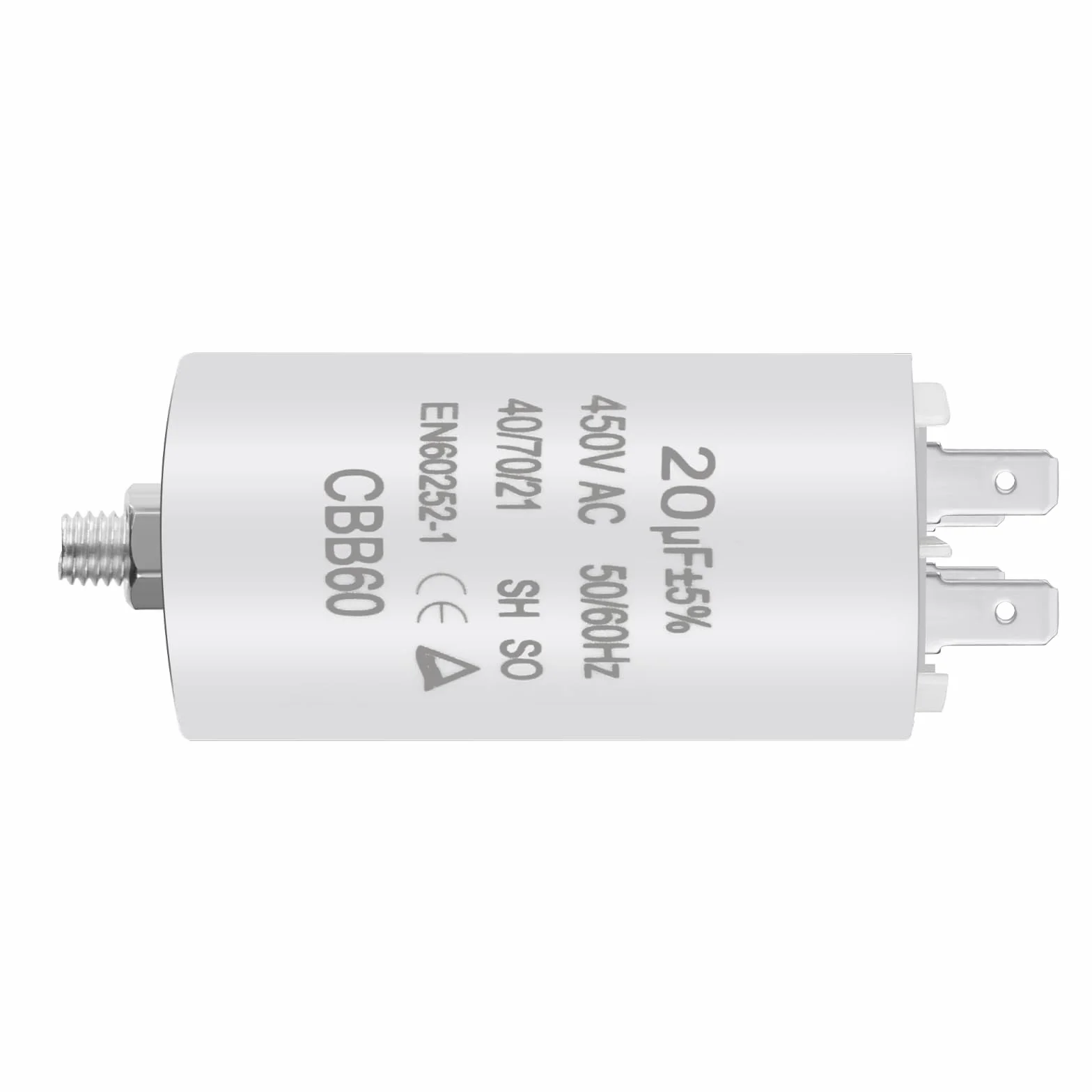 OFFCUP CBB60 Condensatore di Avviamento 20μF 450VAC Motore Elettrico Universale