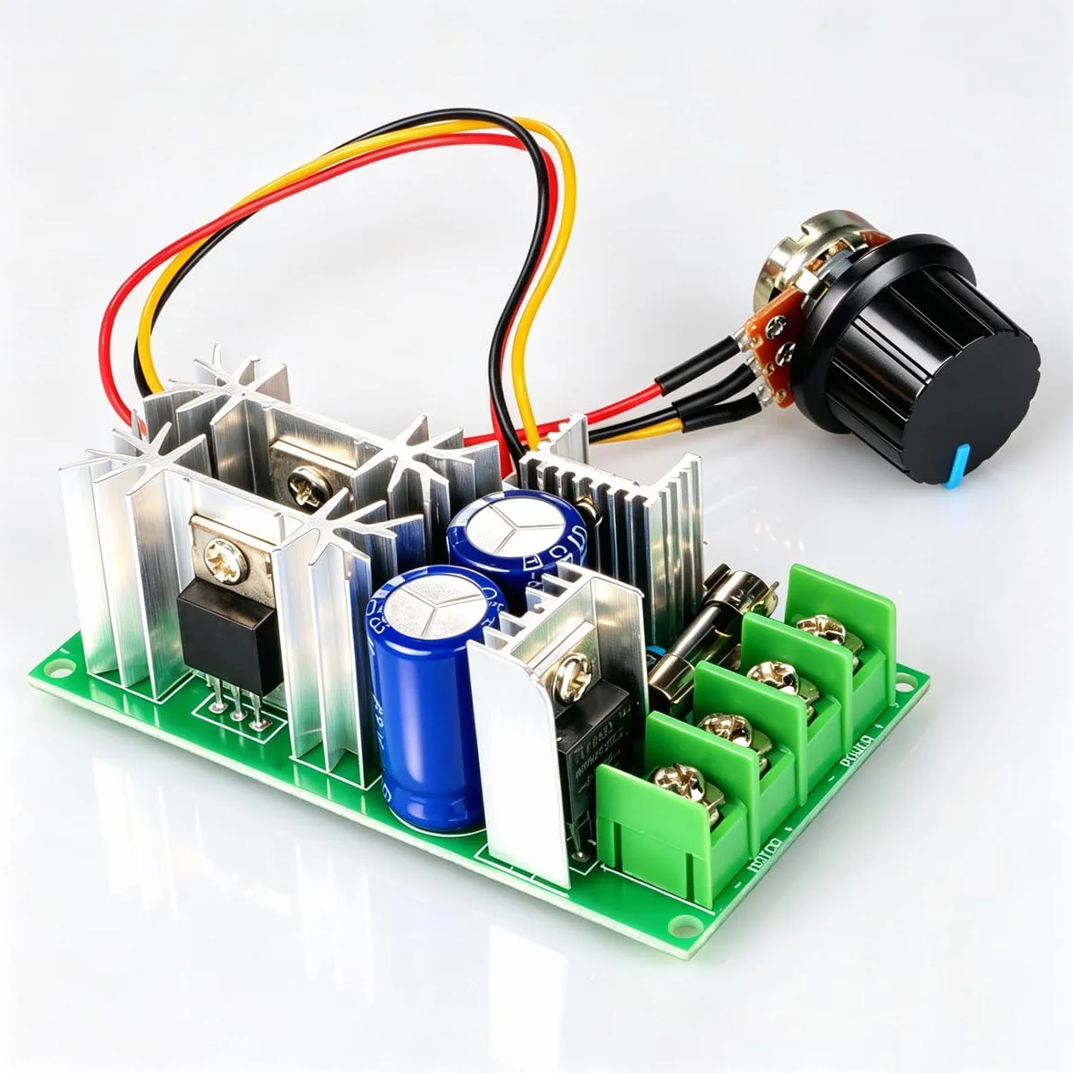 Gebildet DC Motor Controller Assembly 12V 24V 36V 48V/20A Modulo di Azionamento ad Alta Potenza Velocità Regolabile PWM Regolatore Elettronico Interruttore di Regolazione Dimmer LED Ultra Piccolo