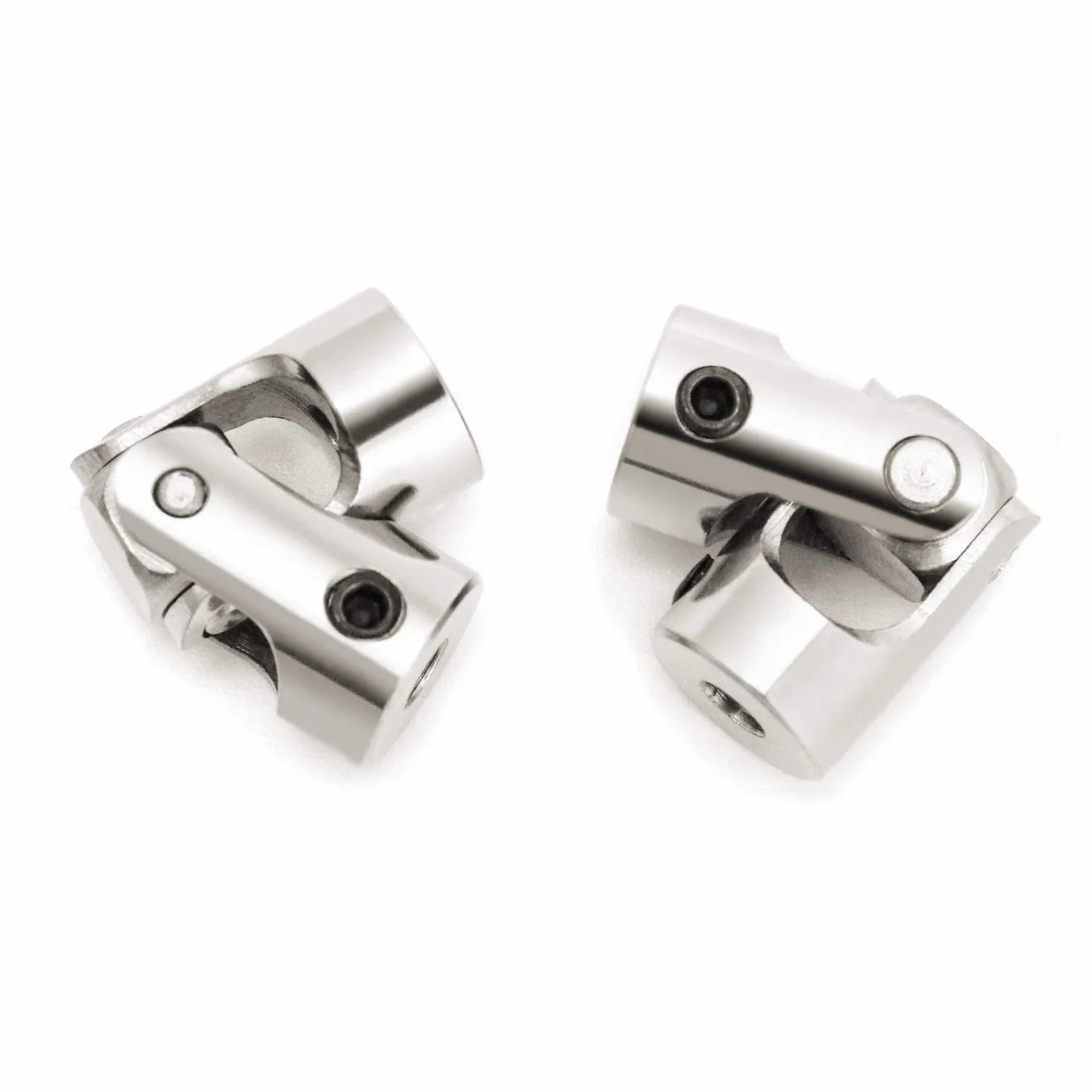 QWORK 4 Pack 3mm Universal Steering Shaft Coupling