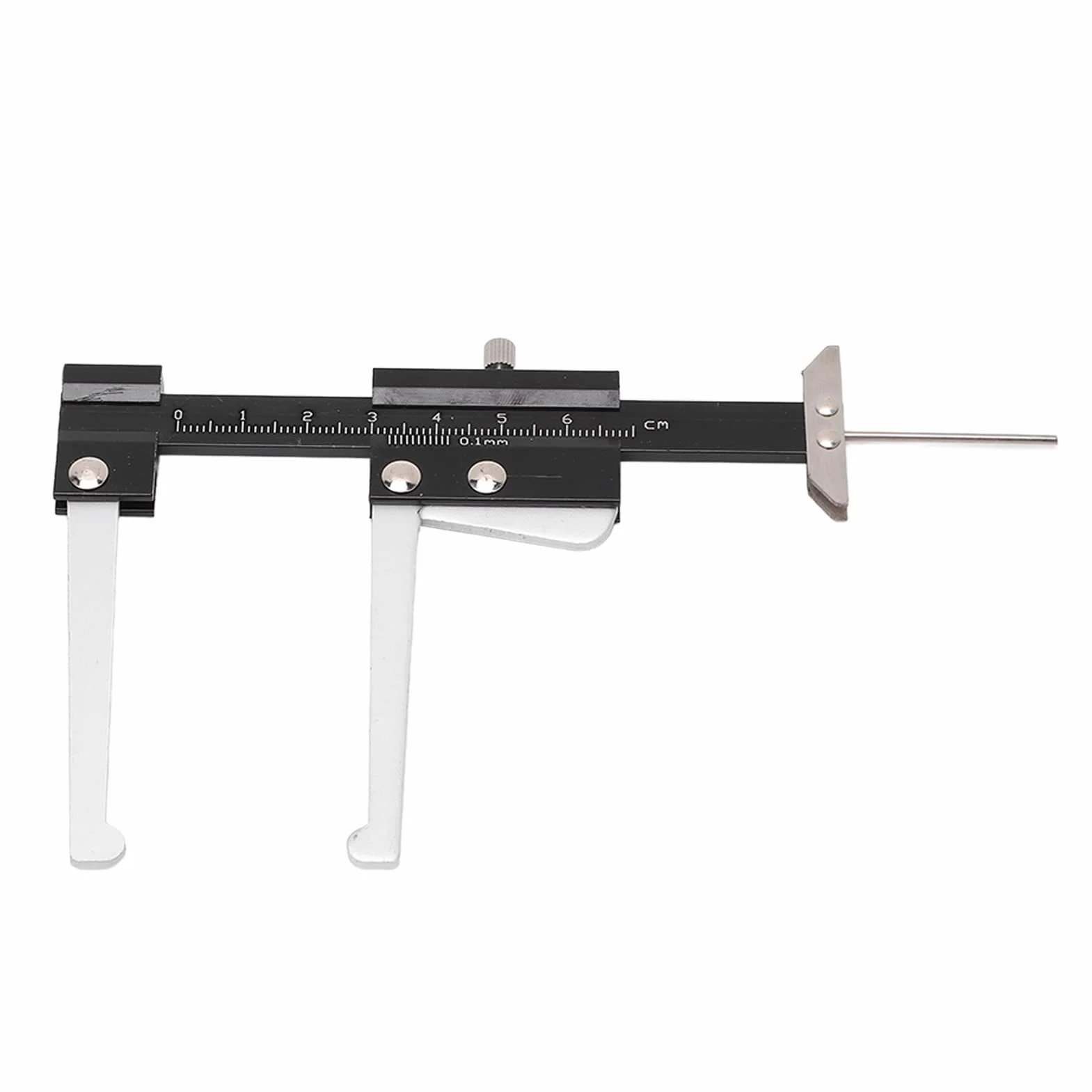 Calibro di Profondità 2-in-1 0-60mm 0,1mm Spessore Disco Freno Battistrada Pneumatico