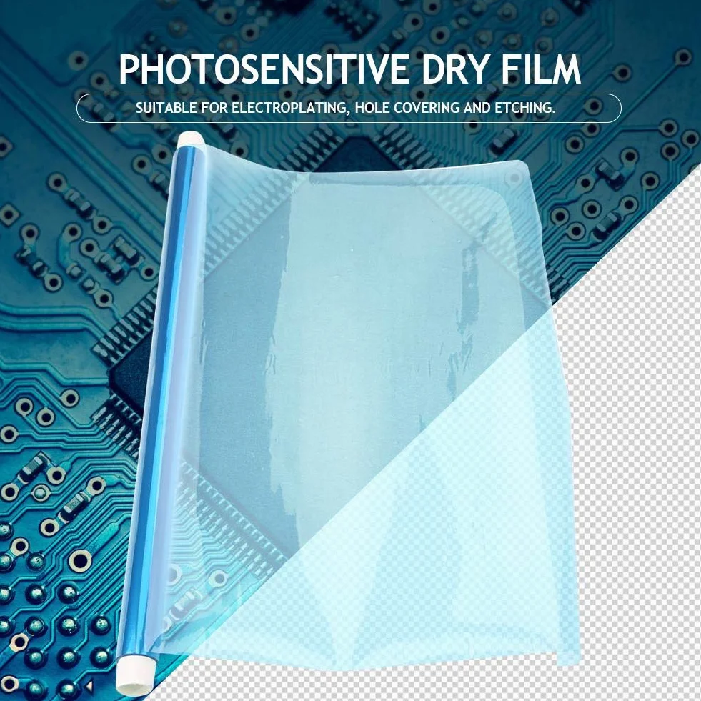 Pellicola asciutta fotosensibile portatile del film asciutto del PWB per il foglio del photoresist del circuito