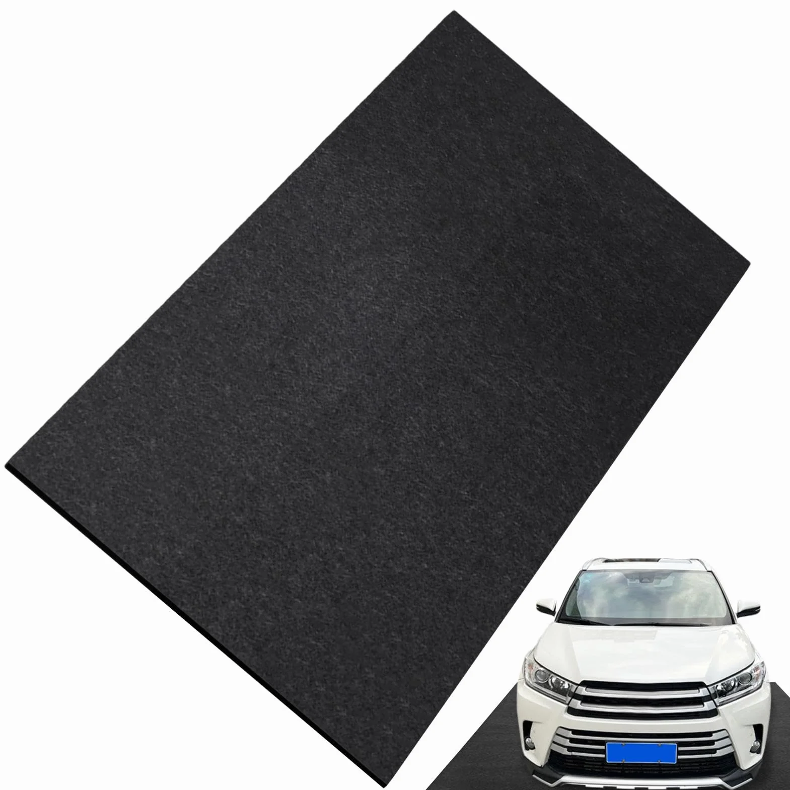 Tappetino anti-fuoriuscite di olio, 152 x 91 cm, per interni ed esterni, impermeabile, assorbente, per garage, protegge il pavimento da fuoriuscite, gocciolamenti, schizzi e macchie,