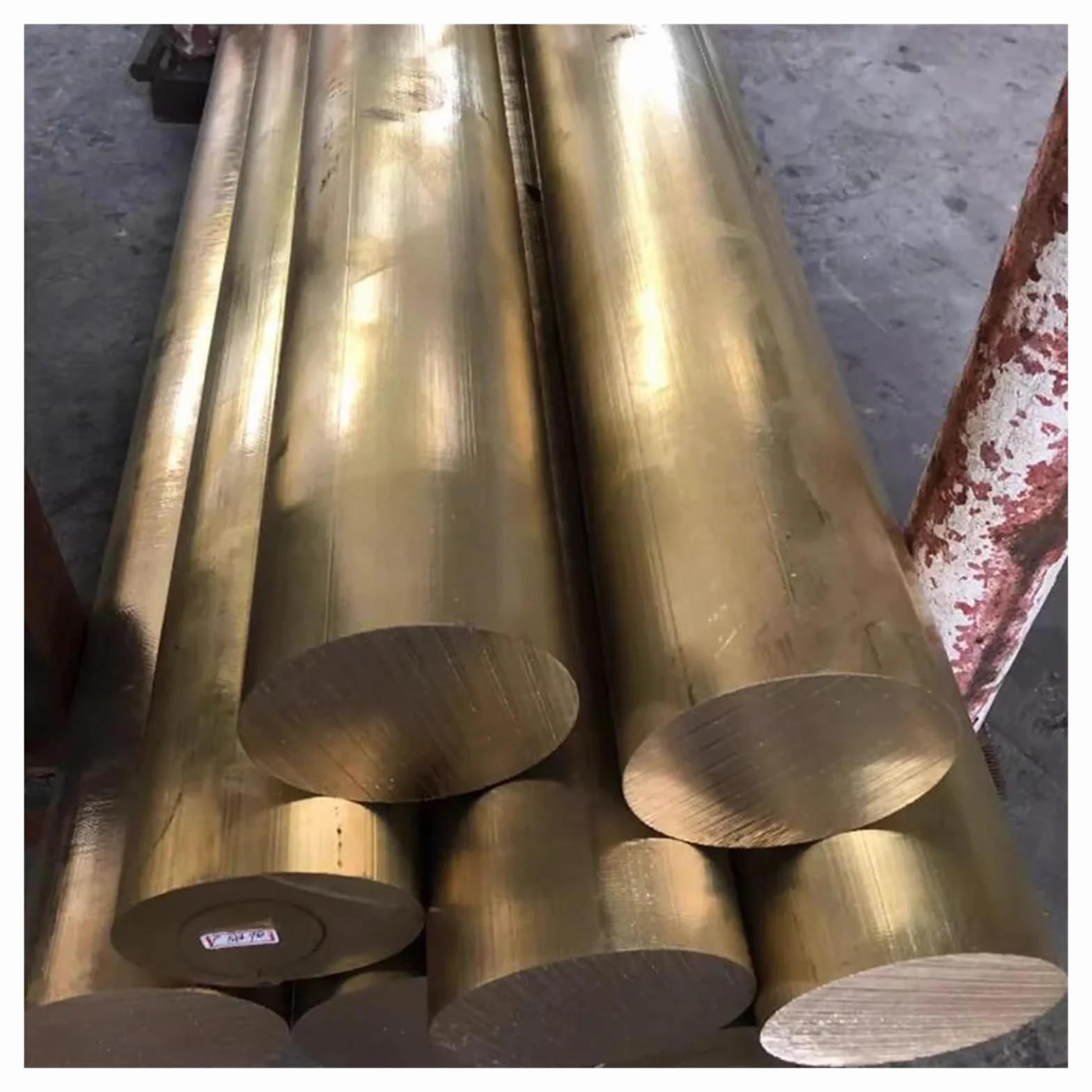 Barra tonda in ottone 1 mm 2 mm 3 mm 4 mm 5 mm 6 mm 8 mm 10 mm 20 mm 30 mm 40 mm 50 mm 60 mm 70 mm 80 mm 90 mm 100 mm(12x100mm 1pc)