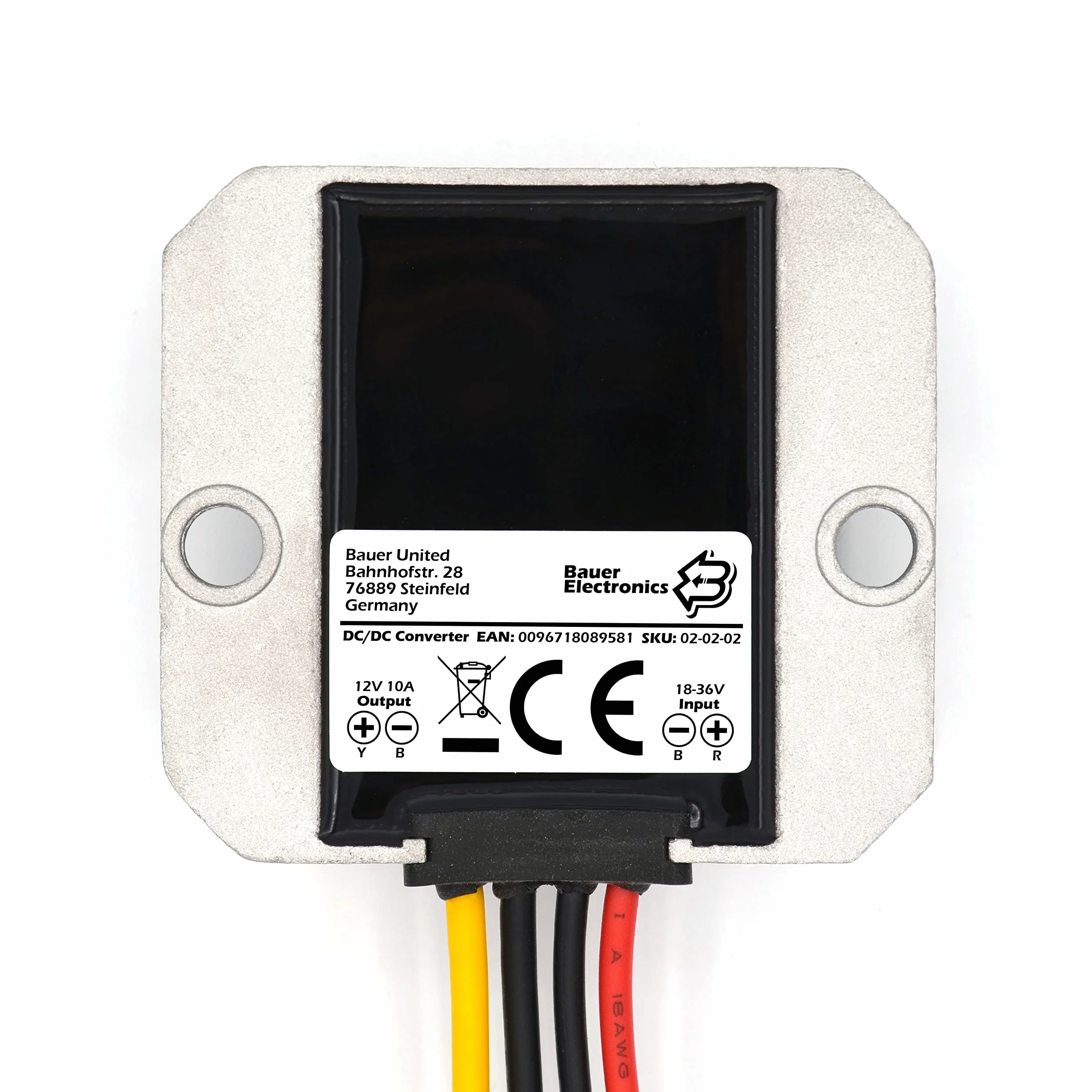 Convertitore di tensione DC-DC 18V-36V a 12V 10A 120W Step-down Buck