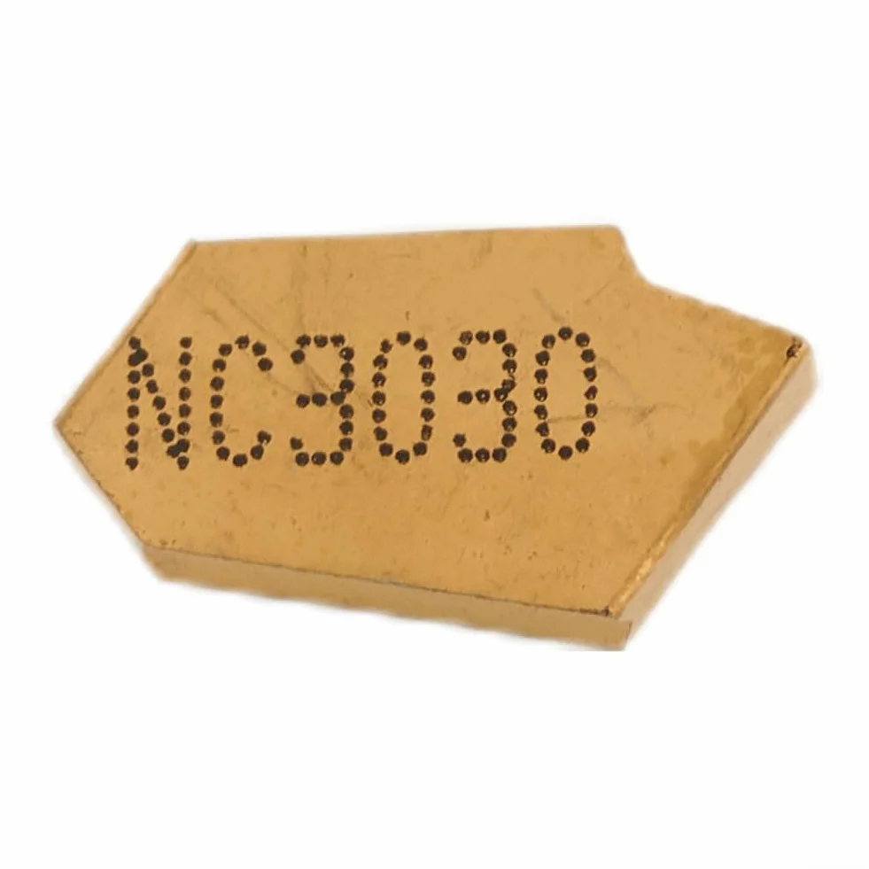 Inserti in carburo CNC GTN-3 SP300 NC3020 larghezza 3 mm per semilavoratura acciaio
