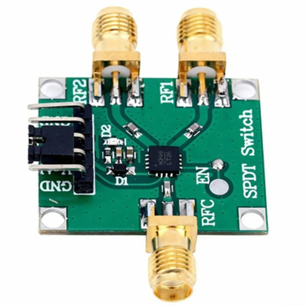 Modulo interruttore RF SPDT HMC349 HMC849 4GHz 6GHz alto isolamento 50 Ohm SMA 2,5 x 3 cm
