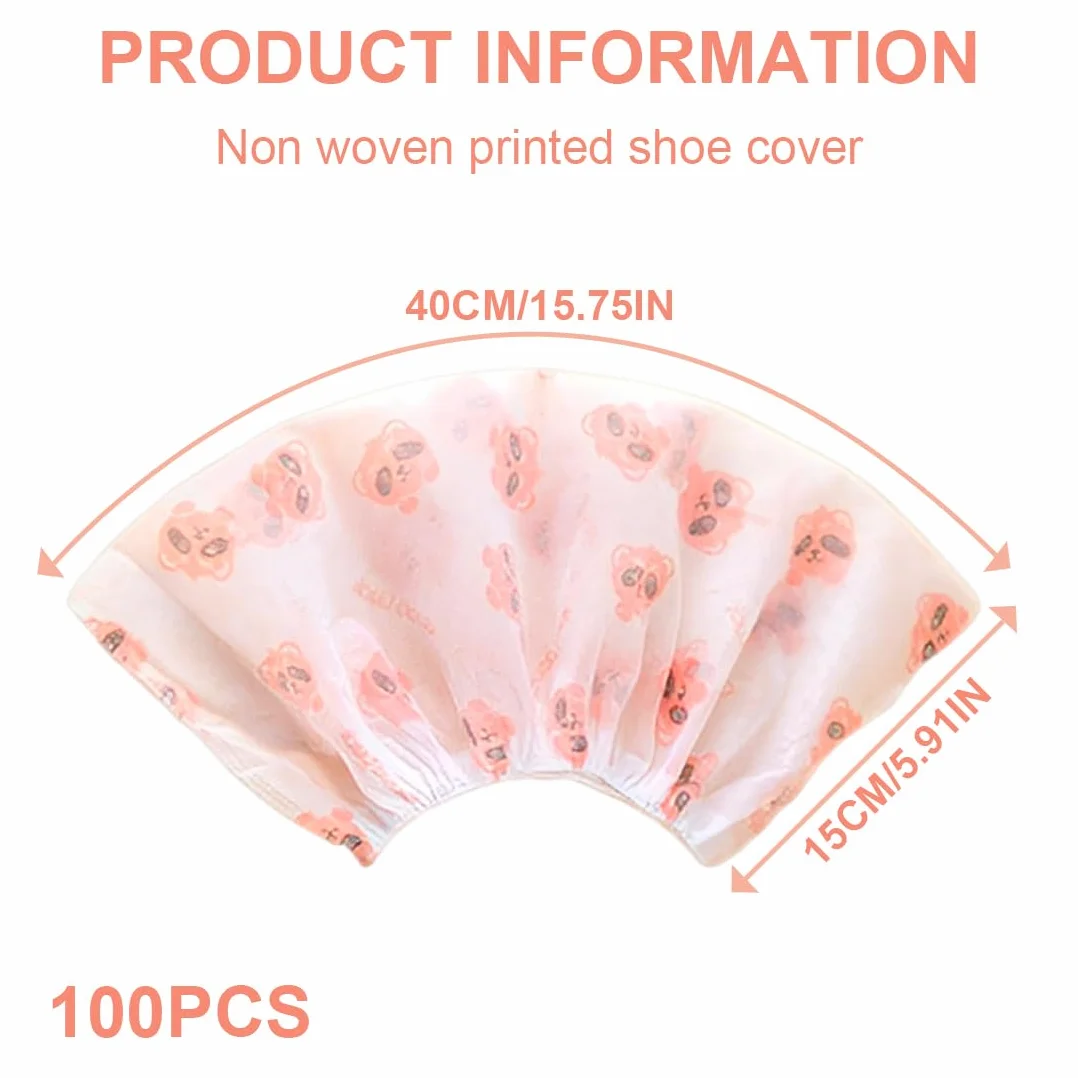 Copriscarpe Monouso in TNT Ultra Resistenti 100 Pezzi usa e getta