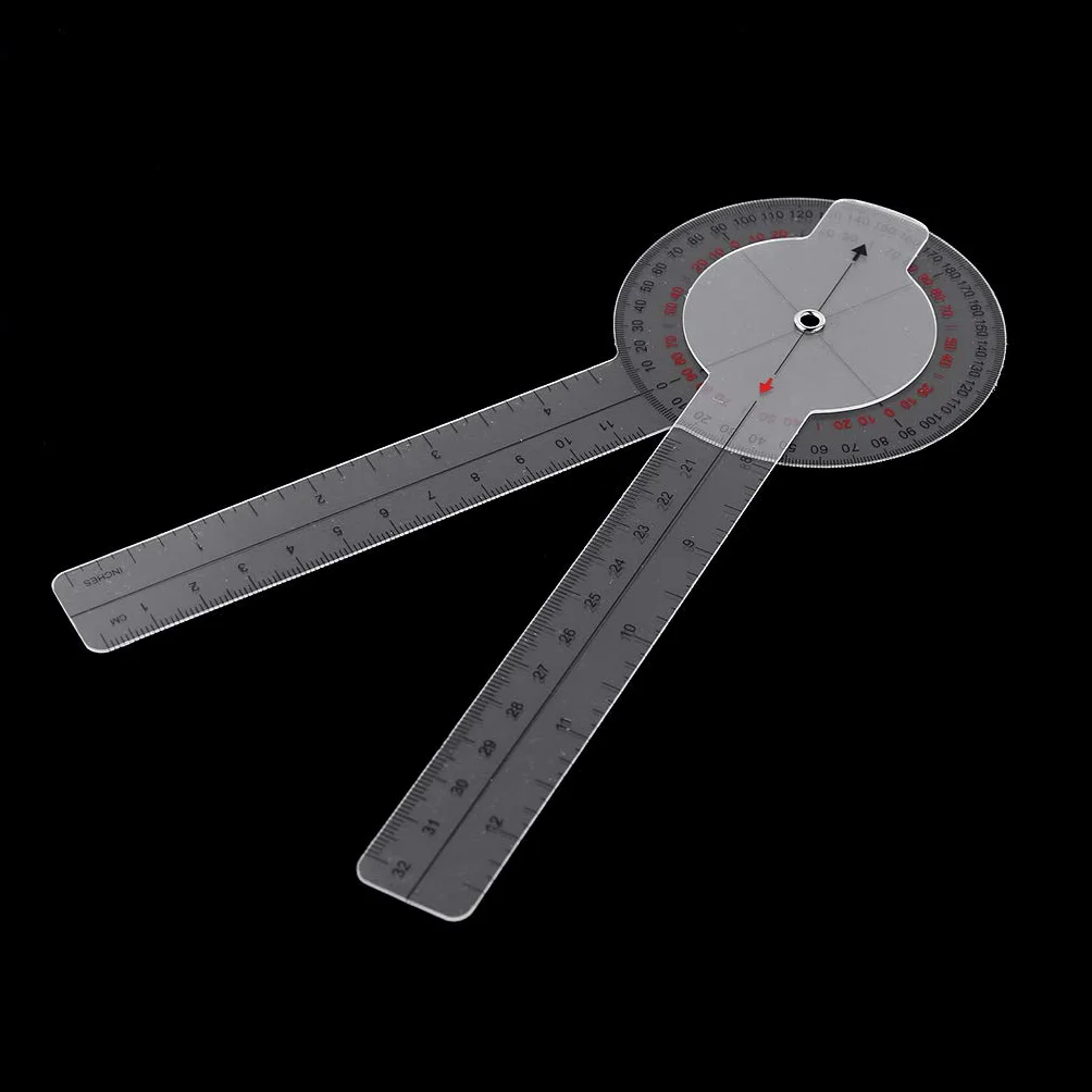 Goniometro Medico 33 cm Righello Calibrato Ortopedia Angolo Dito Spinale