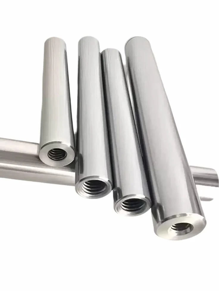 SYLALE Albero lineare di precisione con Filettatura Interna a Doppia estremità - Aste di Guida cromate M6/M8/M10/M12(M6(M3 Thread),200mm)