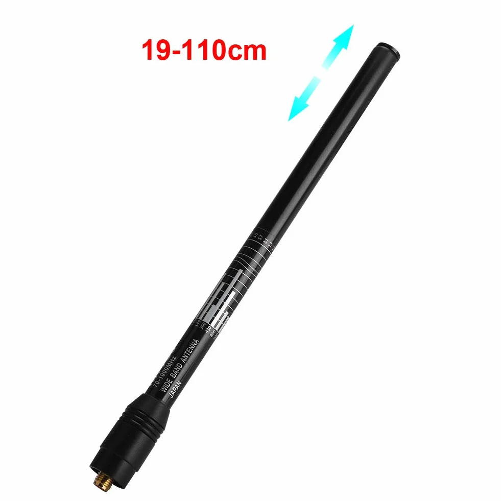 RH795 Antenna telescopica 70-1000MHz 10W SMA-J HT scanner