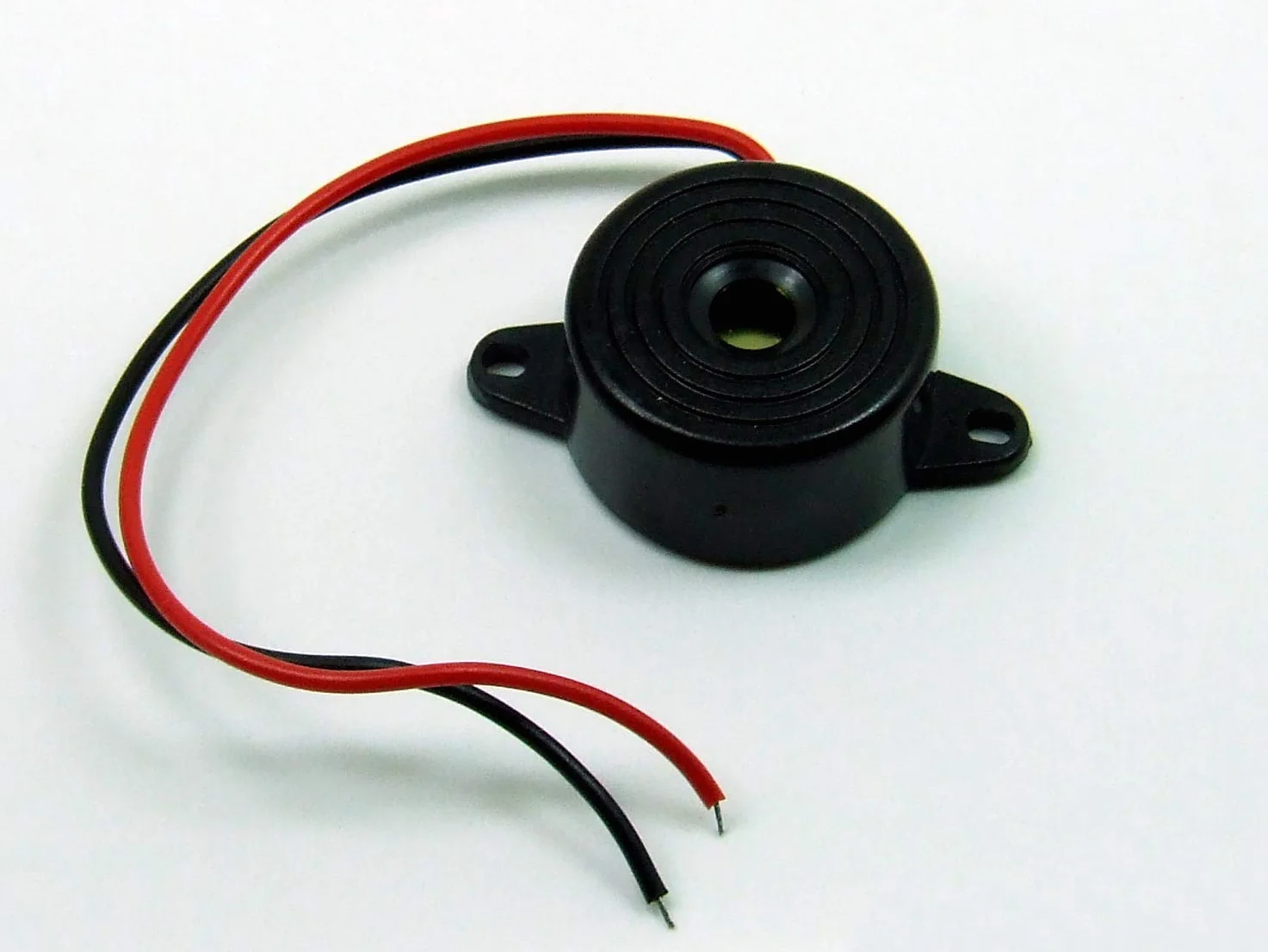POPESQ® 1 pz. x Buzzer 5V - 12V 22.5mm Piezo con Generatore di frequenza #A1373