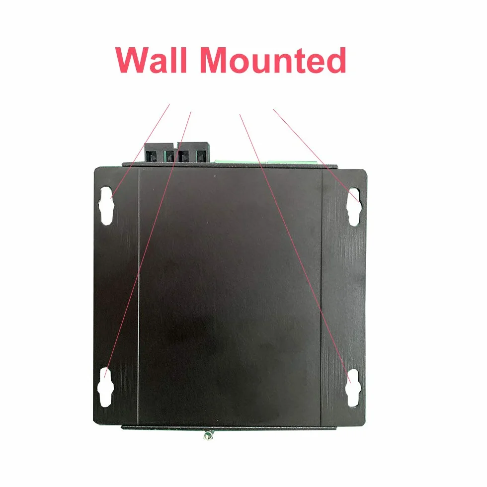 Fiber Optic Converter RS232 RS485 RS422 Single Mode Dual Fiber SC 20KM 1310nm Optical Modem