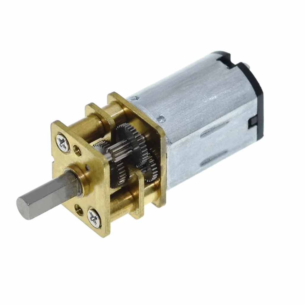 Motoriduttore Hailege 2 pezzi N20 (12V 500 giri/min) GA12-N20 DC 3V / 6V12V N20 Motoriduttore Mini motoriduttore di ritardo Micro motore per Smart Car multi-velocità Robort opzionale