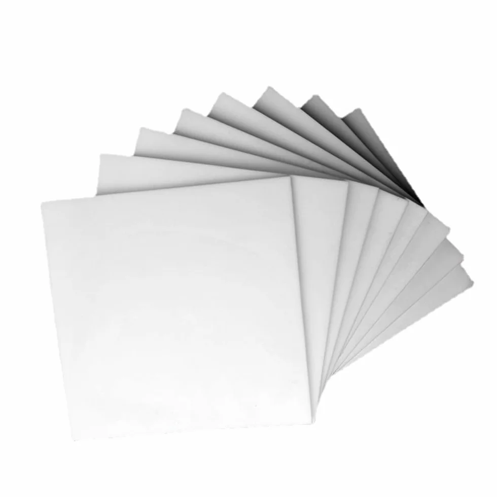 Foglio di plastica PTFE in Teflon bianco, piastra in plastica piastra in Teflon varie dimensioni e spessori (100mm * 200mm * 2mm)