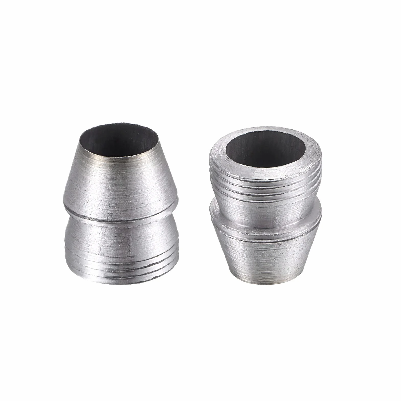 Sourcing map Cunei rotondi in acciaio per ascia 3 pezzi 18 mm