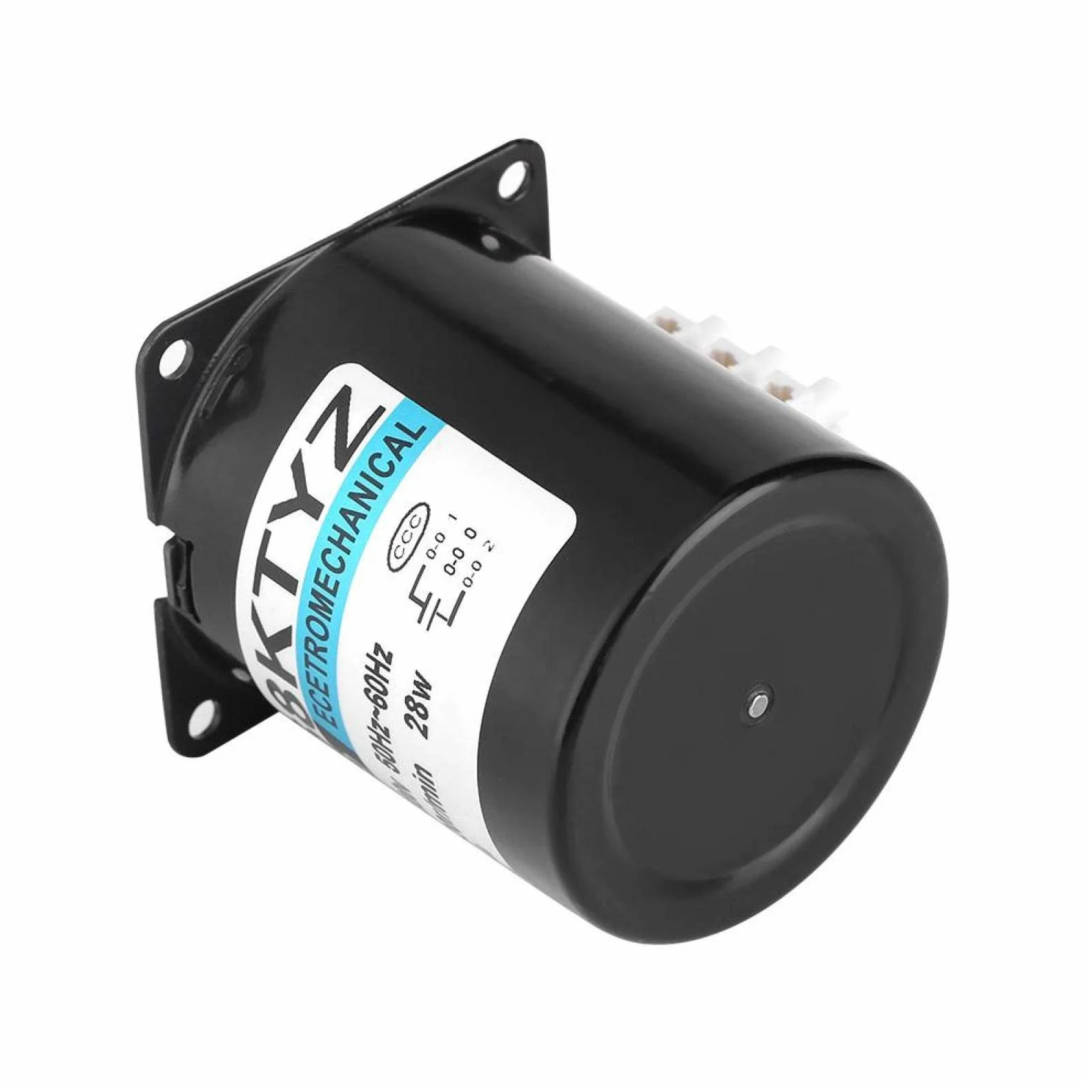 68KTYZ 2.5 RPM / 20 RPM / 30 RPM / 110 RPM Motore 220V AC Motoriduttore elettrico Motore di riduzione sincrono a magneti permanenti ad alta coppia(30 giri/min)