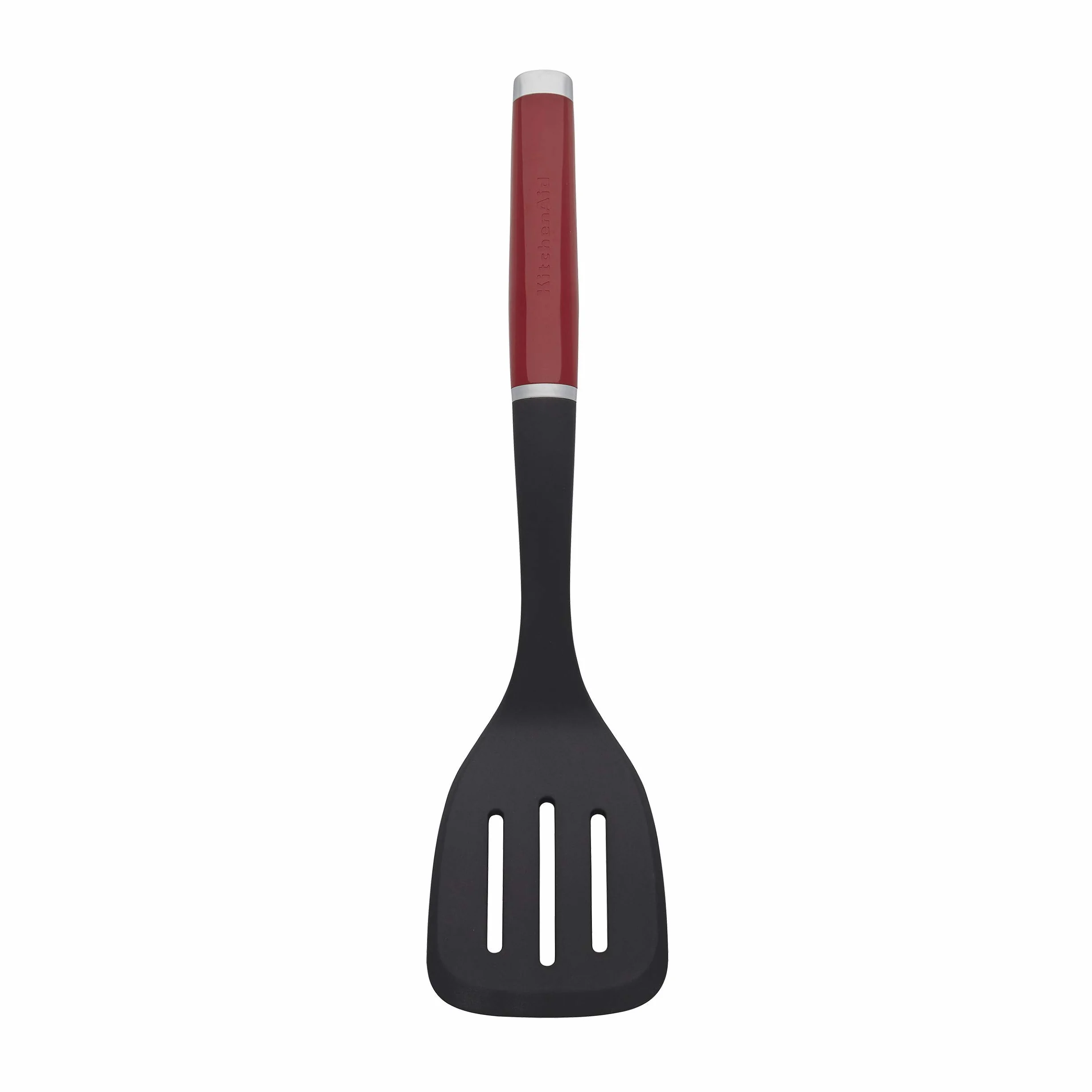 KitchenAid Classic Turner scanalato, plastica, Rosso 2