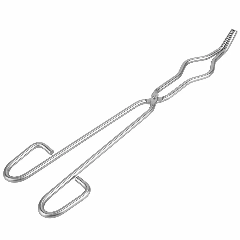 Pinza per crogiolo, Pinza da laboratorio professionale in acciaio inossidabile 400mm per Materiali Scolastici