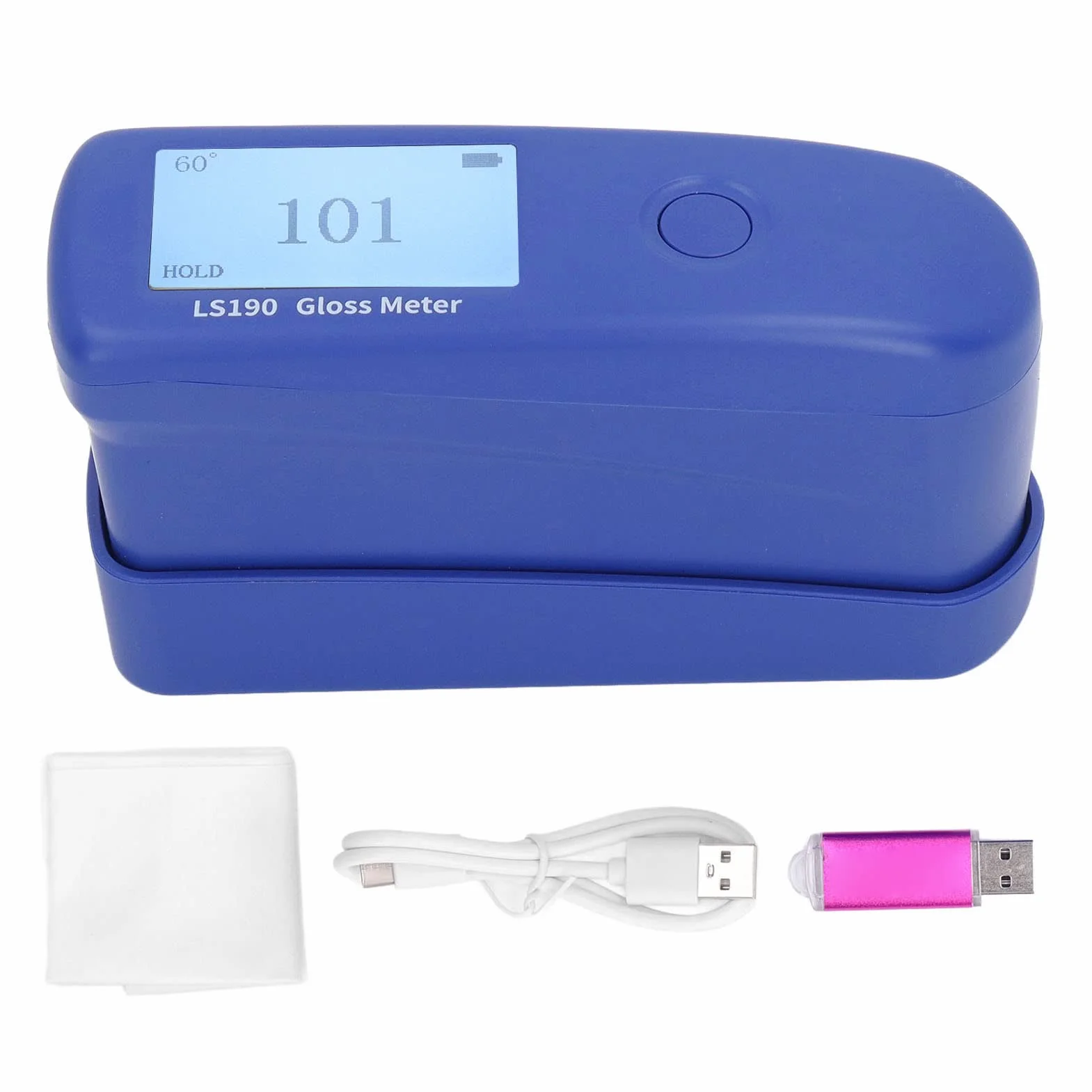Misuratore di lucentezza digitale portatile LCD per ispezione lotti