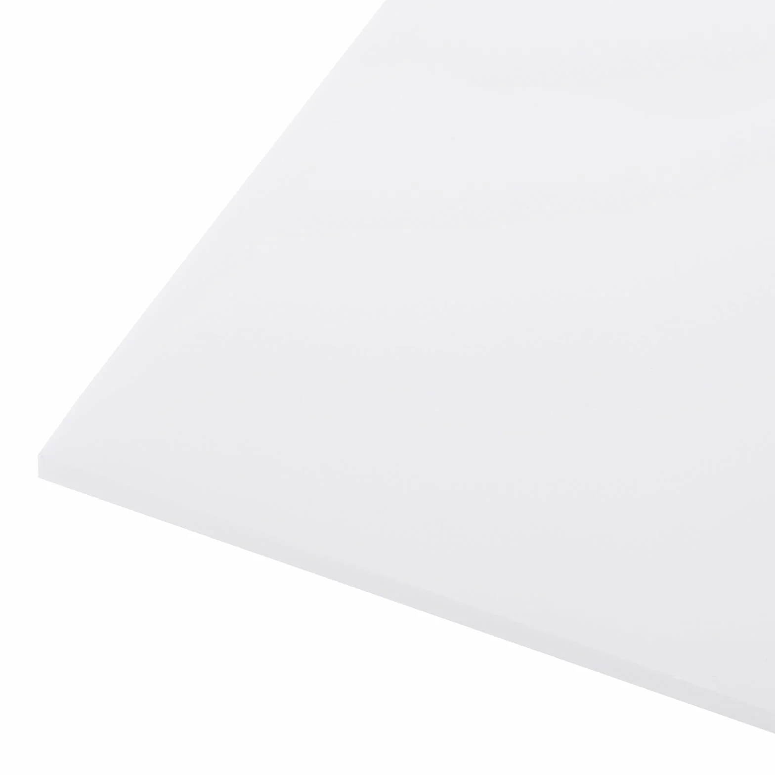 Lastra In HDPE 152 X 152 X 3mm Lastra In Polietilene Ad Alta Densità Tagliere Bianco Blocco Solido [Per Uso Marino DIY Pavimentazione Domestica]