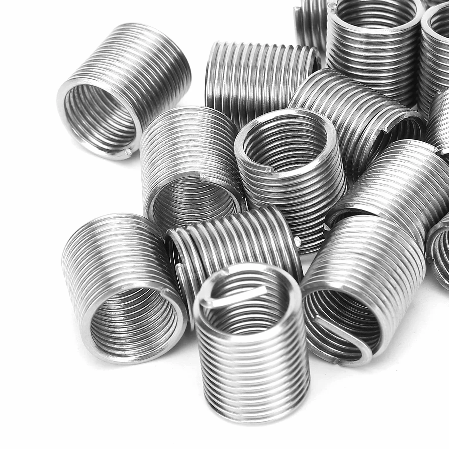 Inserti Filettati M12x1.5 Acciaio Inossidabile 304 Kit Riparazione Filetti 20 Pezzi
