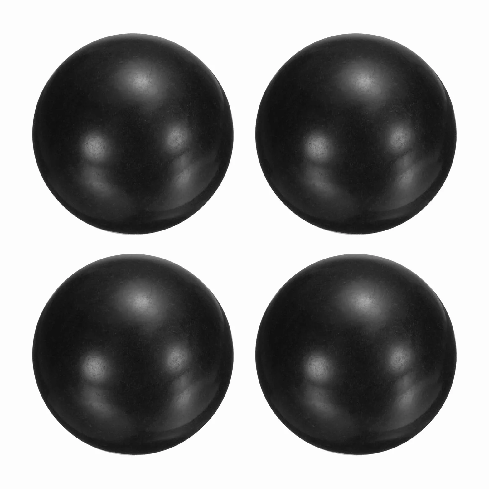 sourcing map 4 sfere per cuscinetti in plastica PP 30 mm G2 precisione nero