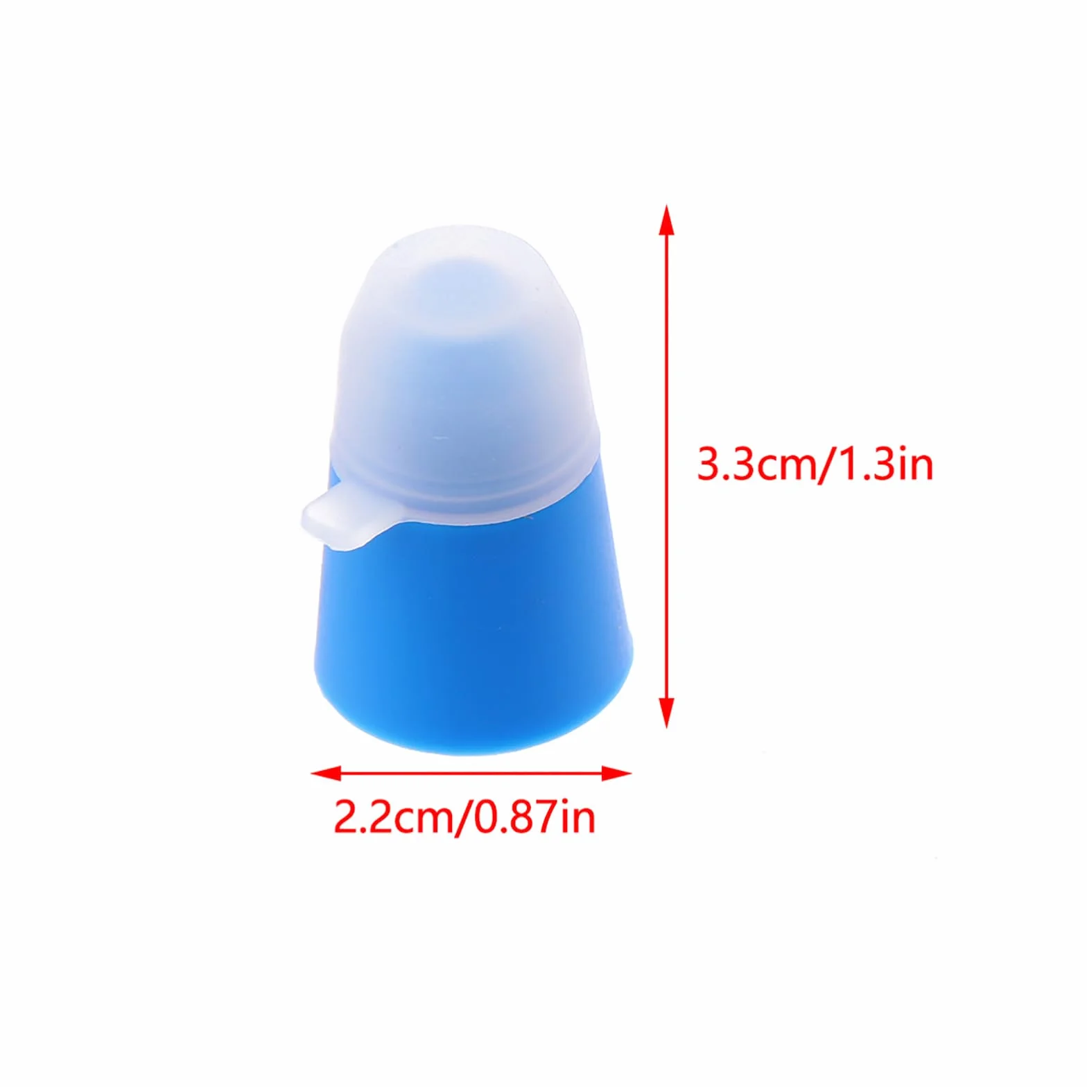 Applicatore per collirio, guida contagocce facile da usare, dispositivi di aiuto contagocce per anziani, ausili per dispenser in silicone riutilizzabile, strumento per la cura degli occhi